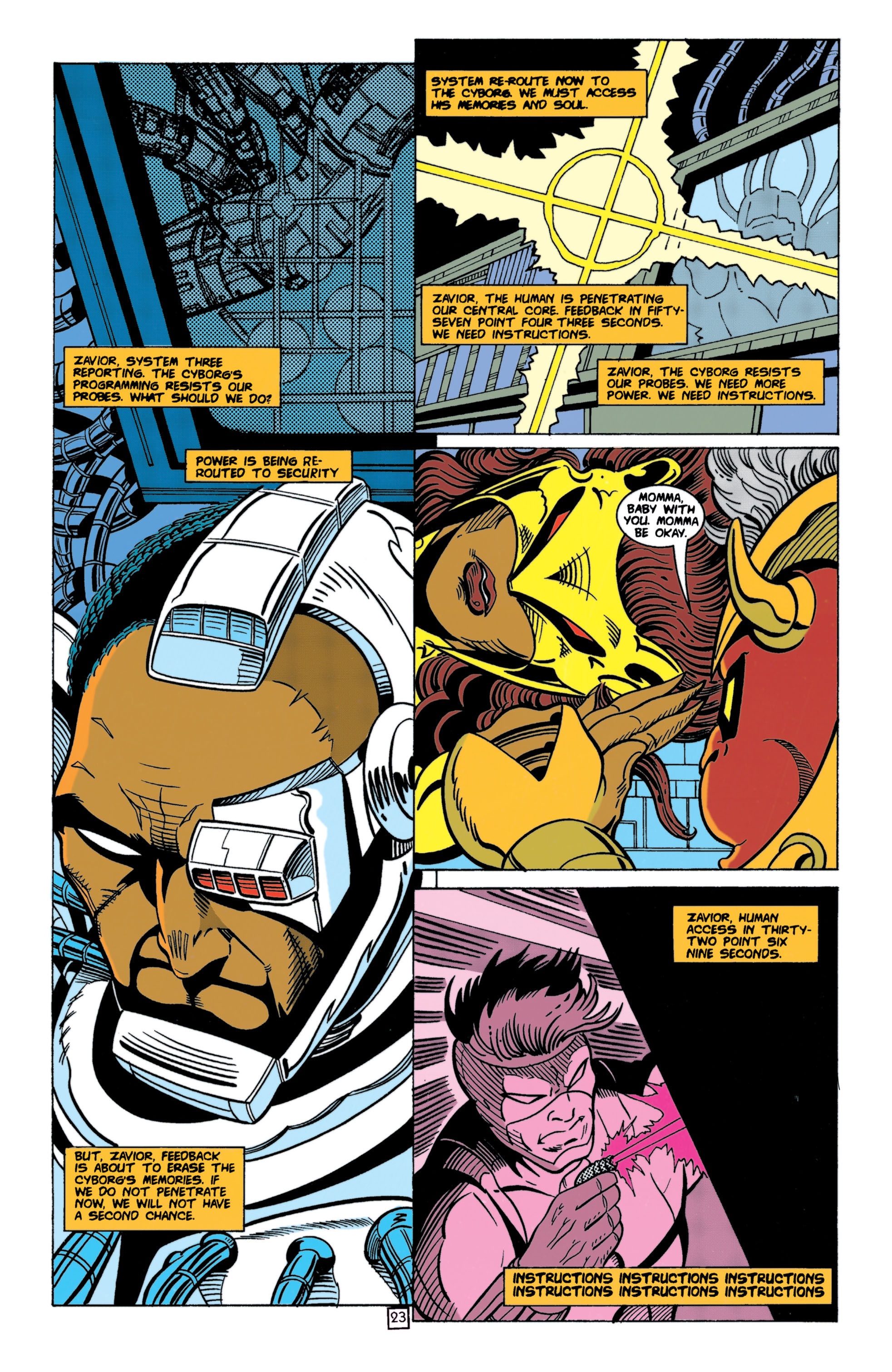 Read online The New Titans (1988) comic -  Issue #105 - 24