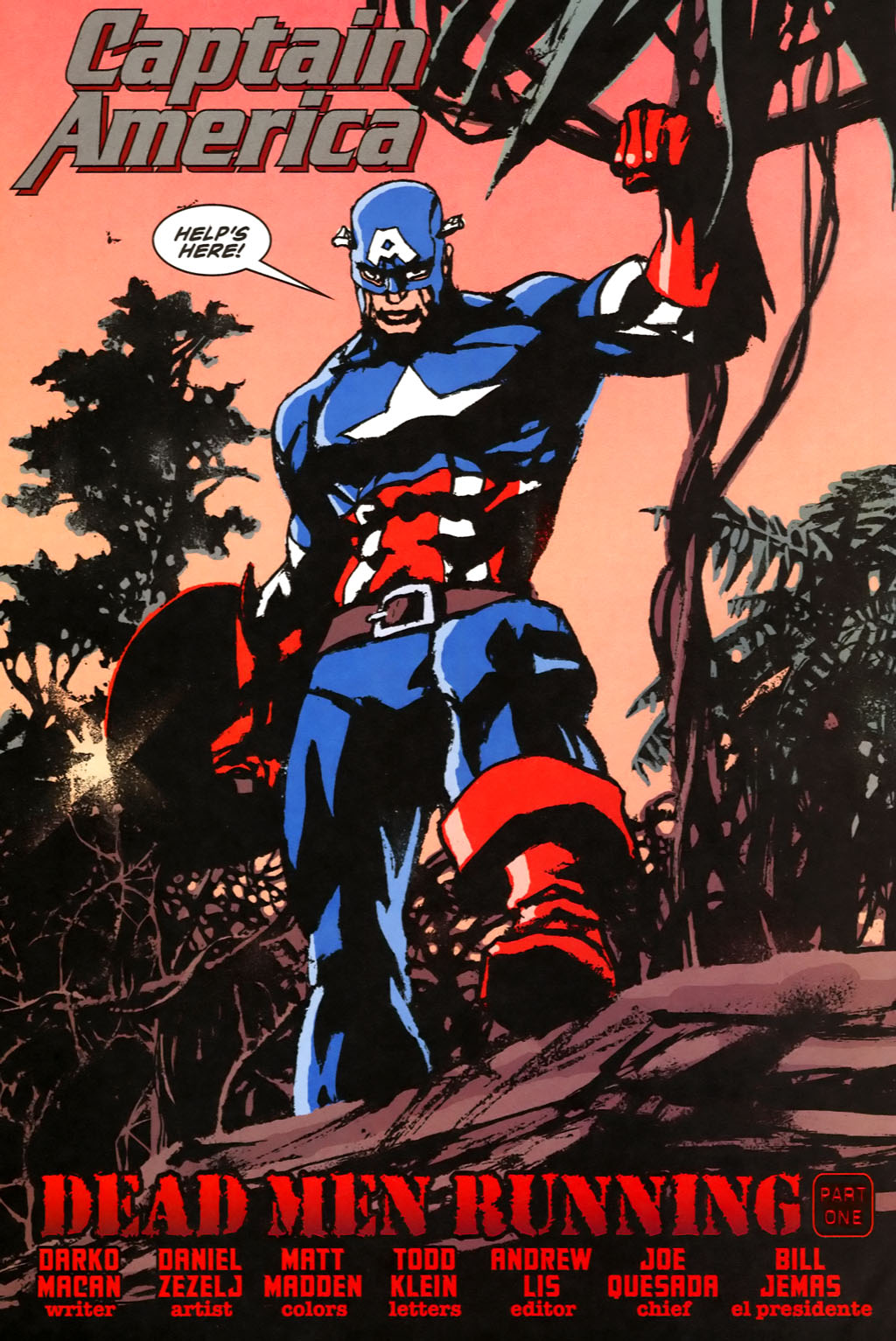 Read online Captain America: Dead Men Running comic -  Issue #1 - 7