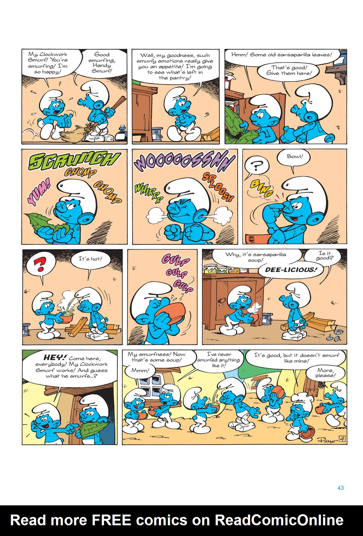 Read online The Smurfs comic -  Issue #13 - 43