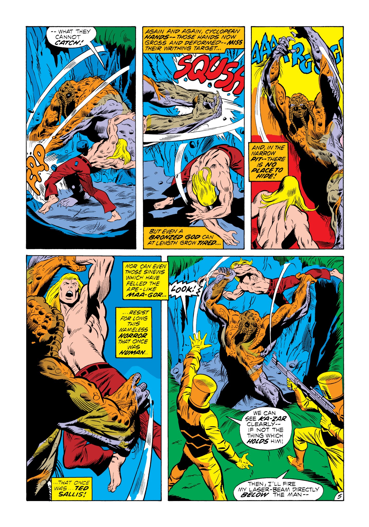 Read online Marvel Masterworks: Ka-Zar comic -  Issue # TPB 1 - 17