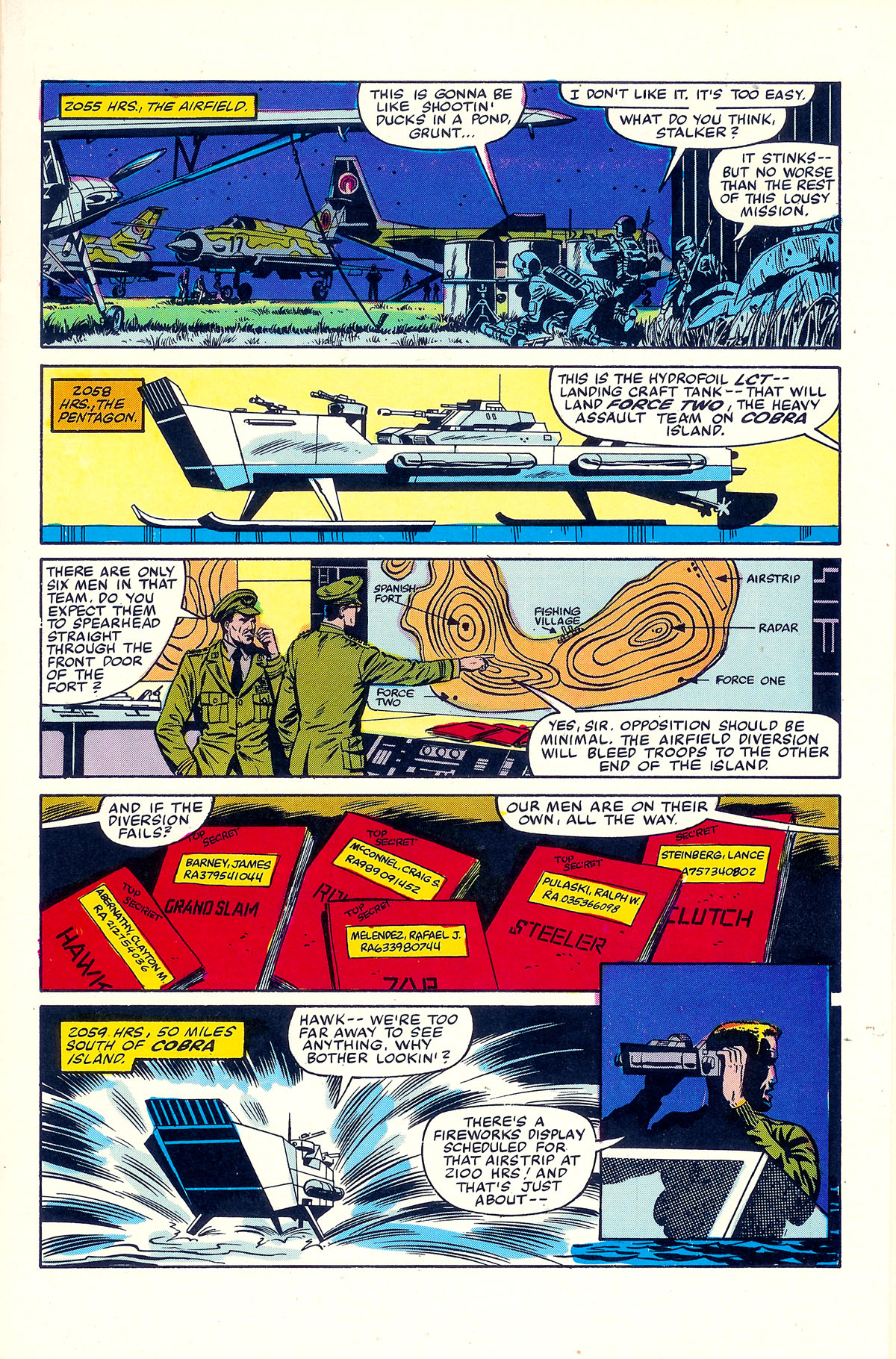 Read online G.I. Joe Yearbook comic -  Issue #1 - 19