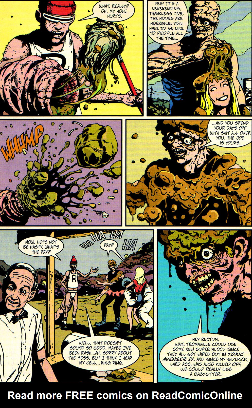 Read online Lloyd Kaufman Presents: The Toxic Avenger and Other Tromatic Tales comic -  Issue # TPB (Part 1) - 89