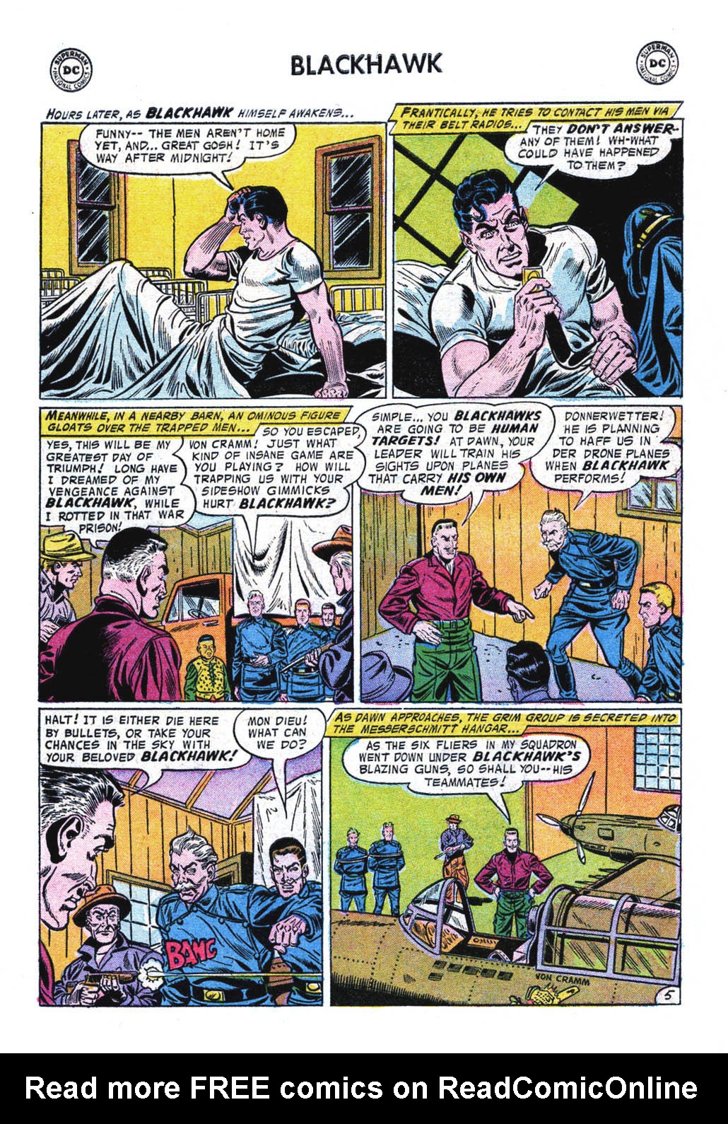 Read online Blackhawk (1957) comic -  Issue #112 - 7
