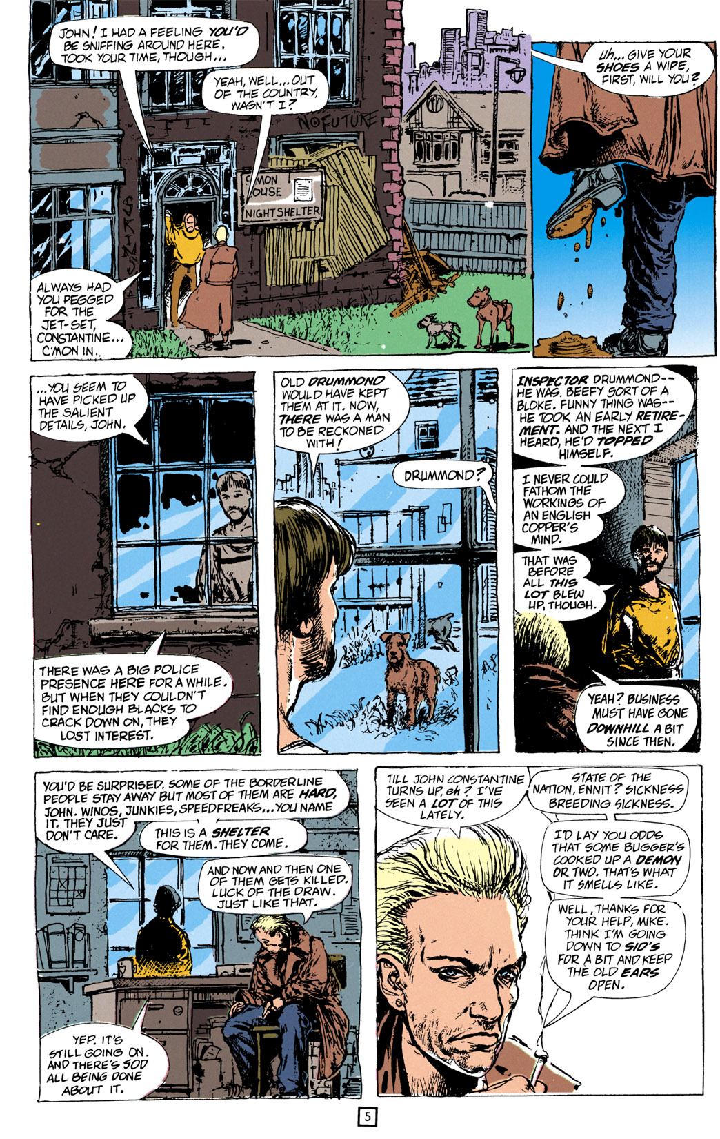 Read online Hellblazer comic -  Issue #32 - 6