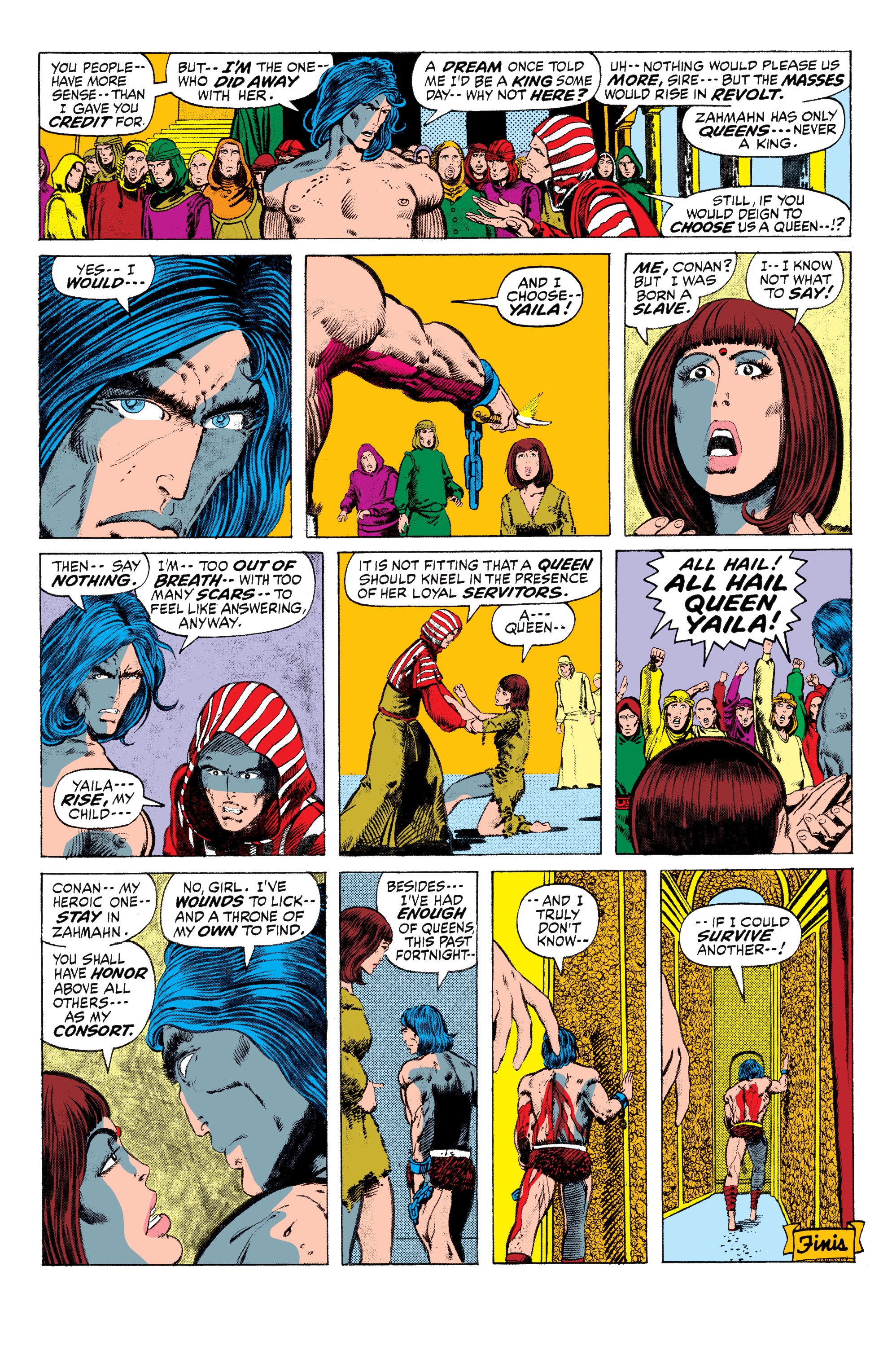 Read online Conan The Barbarian Epic Collection: The Original Marvel Years - The Coming Of Conan comic -  Issue # TPB (Part 3) - 70