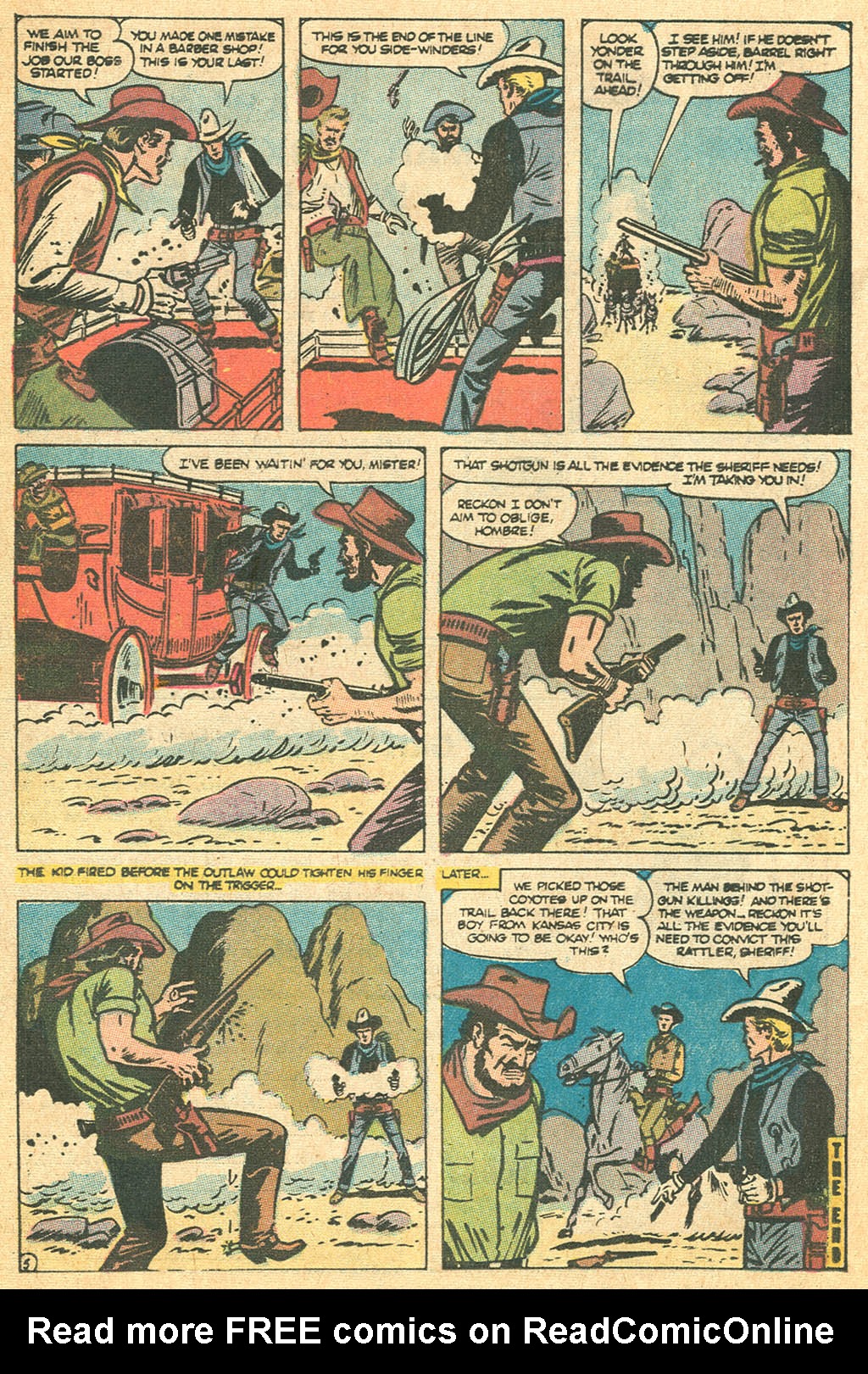 Read online Kid Colt Outlaw comic -  Issue #143 - 16