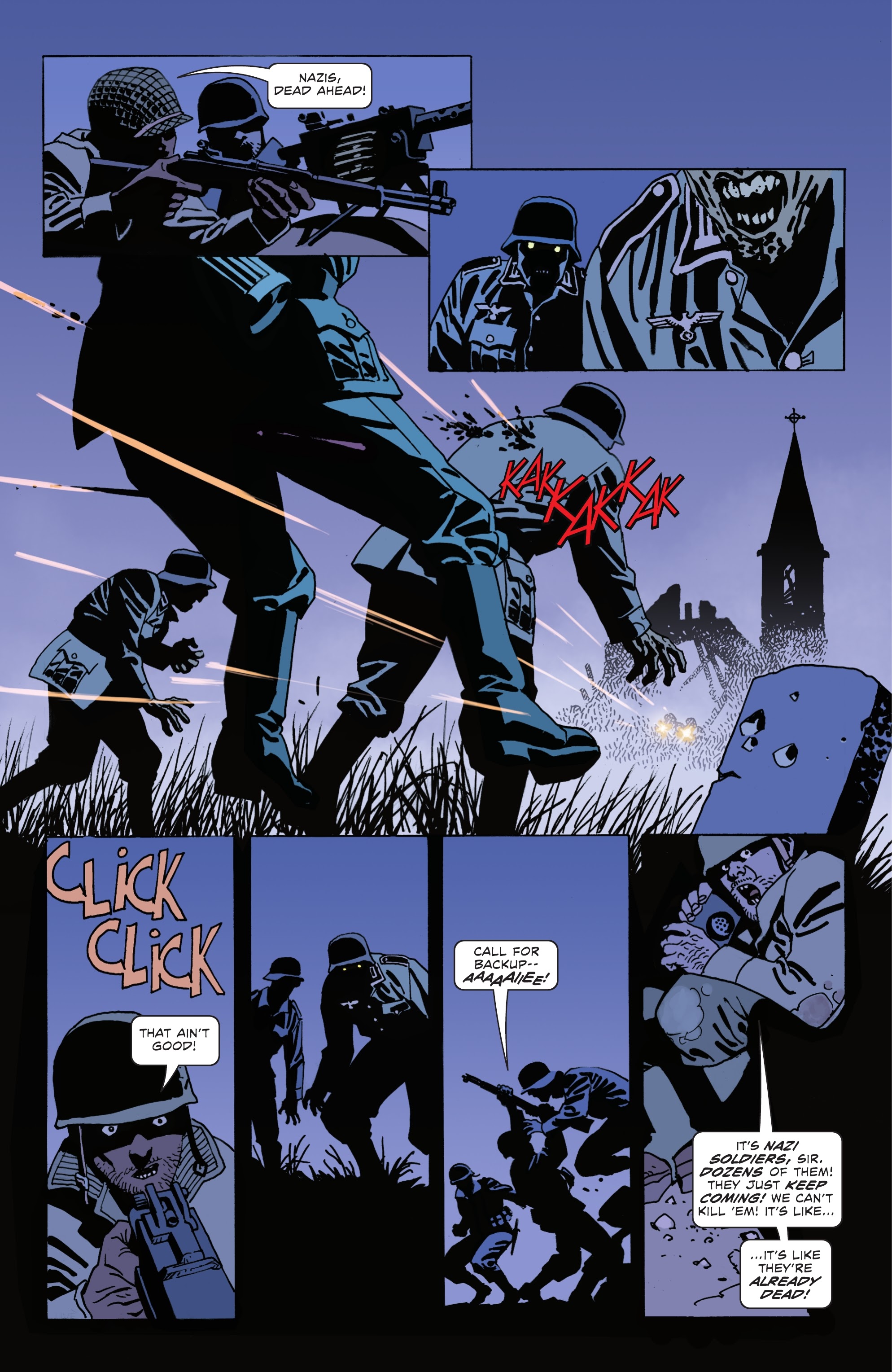 Read online DC Horror Presents: Sgt. Rock vs. The Army of the Dead comic -  Issue #1 - 6