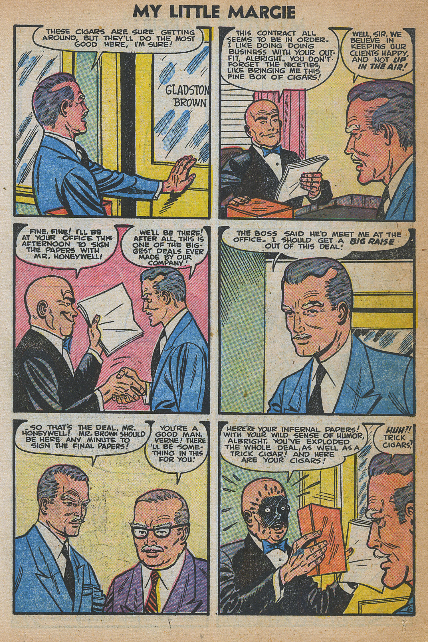 Read online My Little Margie (1954) comic -  Issue #1 - 26