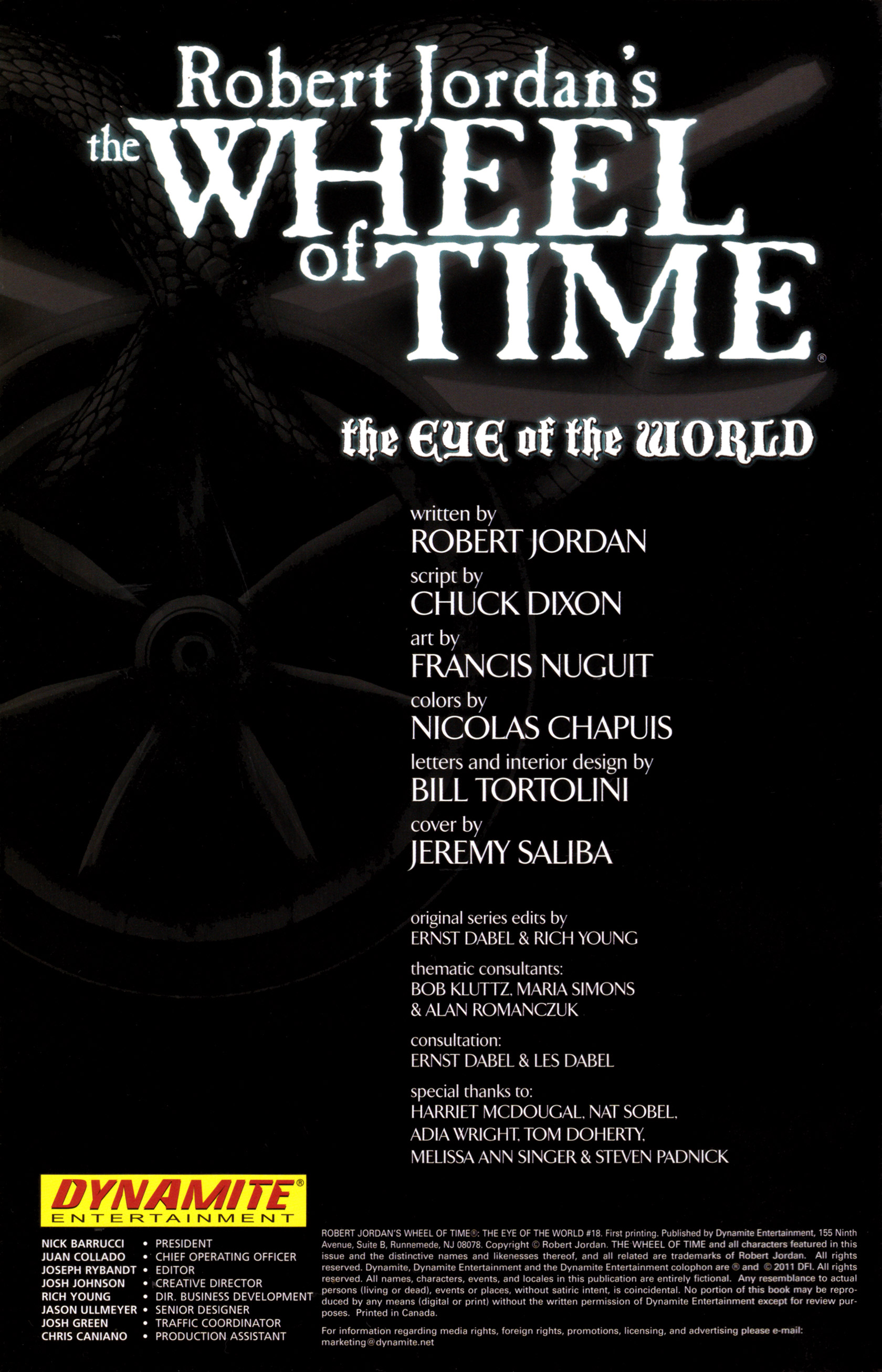 Read online Robert Jordan's Wheel of Time: The Eye of the World comic -  Issue #18 - 2