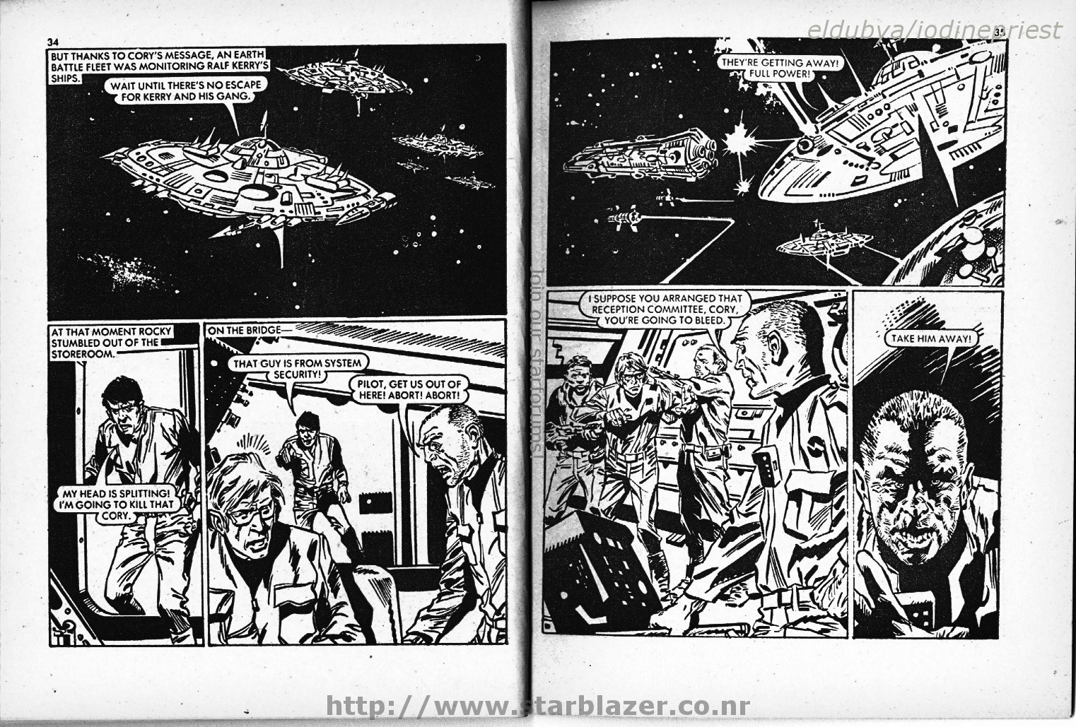 Read online Starblazer comic -  Issue #68 - 19