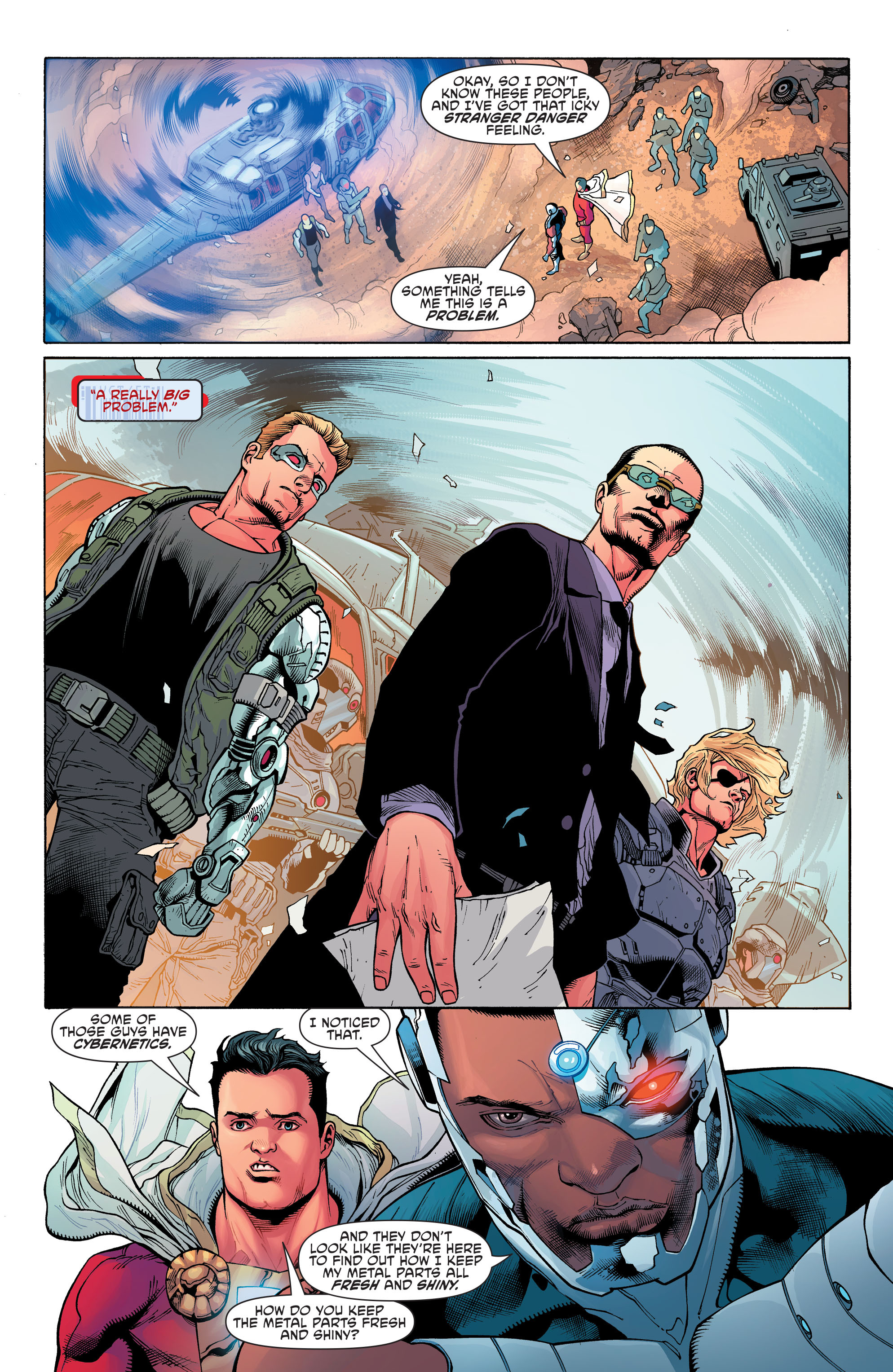 Read online Cyborg (2015) comic -  Issue #8 - 20