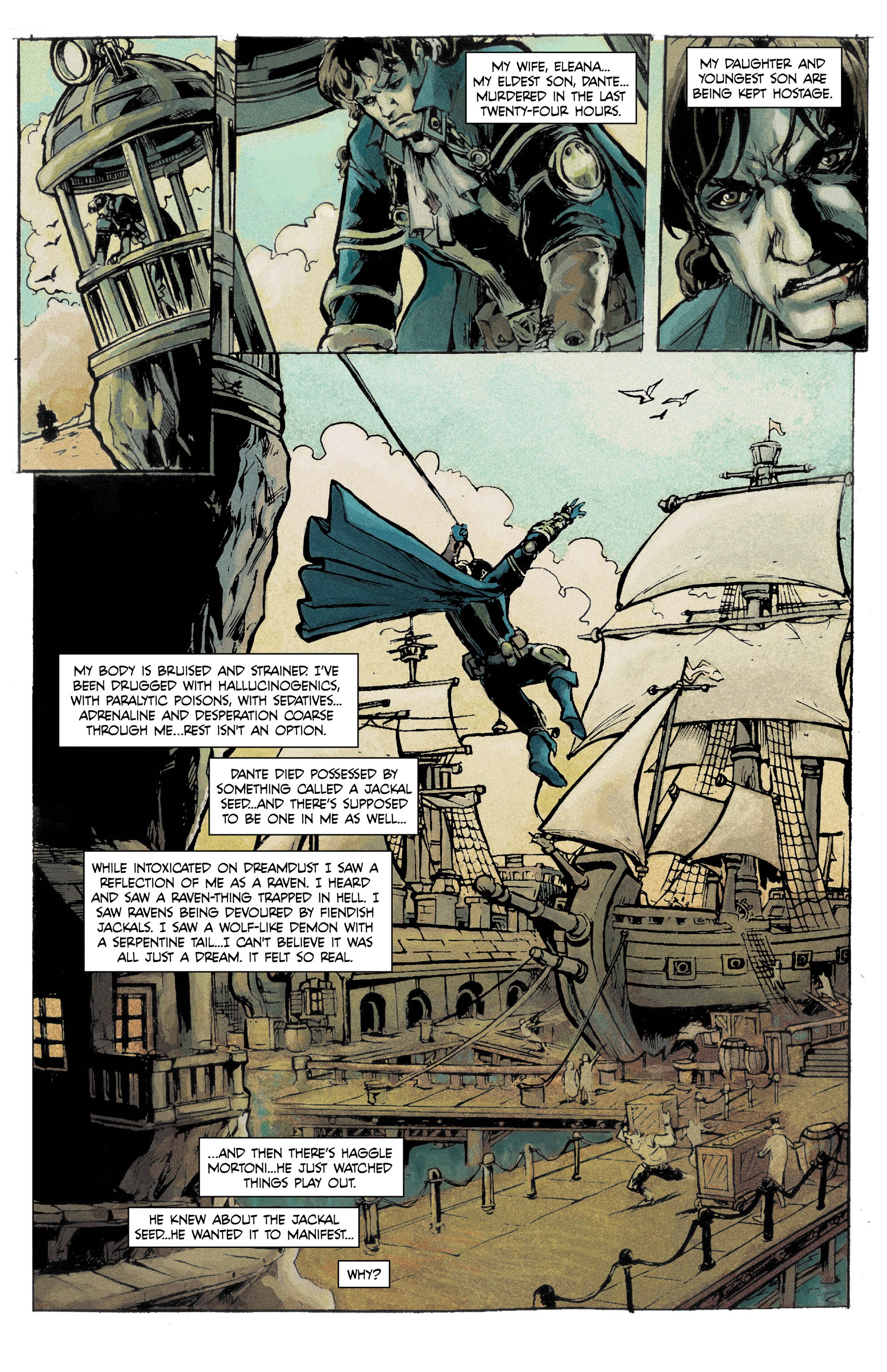 Read online Raven Nevermore comic -  Issue #3 - 3