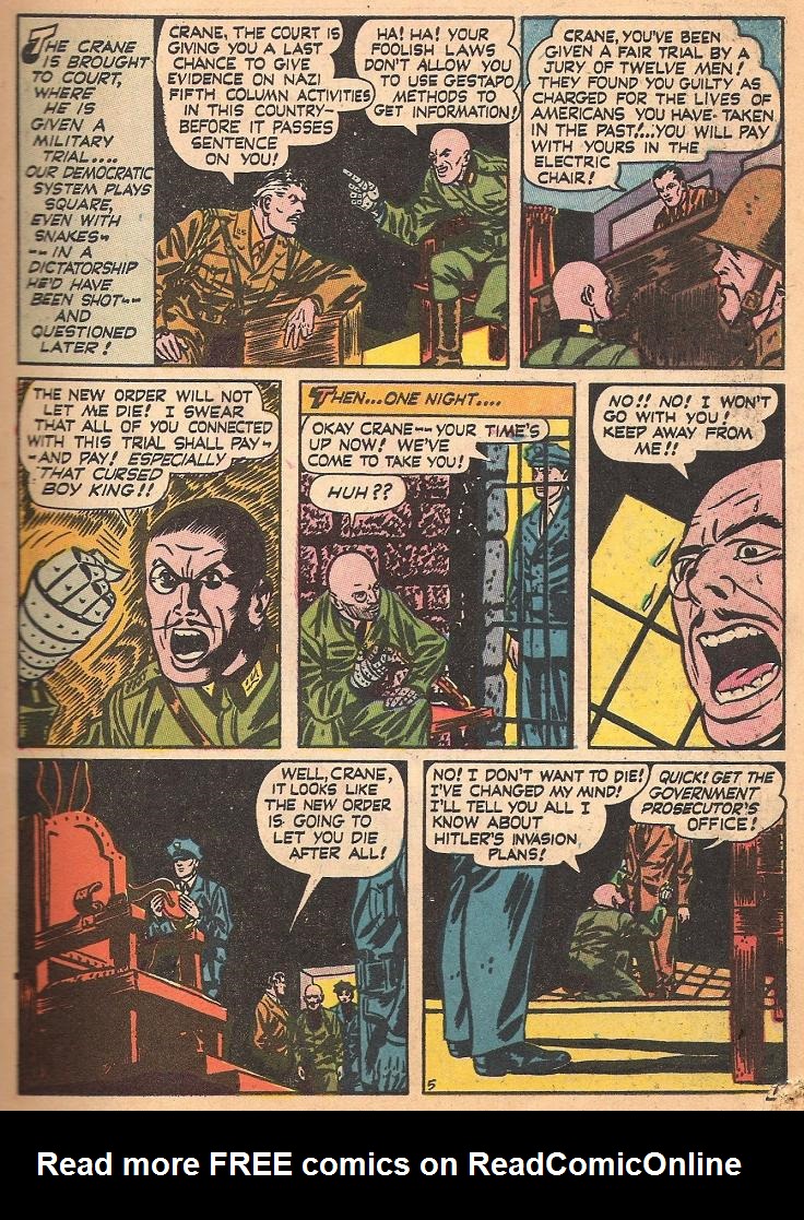 Read online Clue Comics comic -  Issue #5 - 7