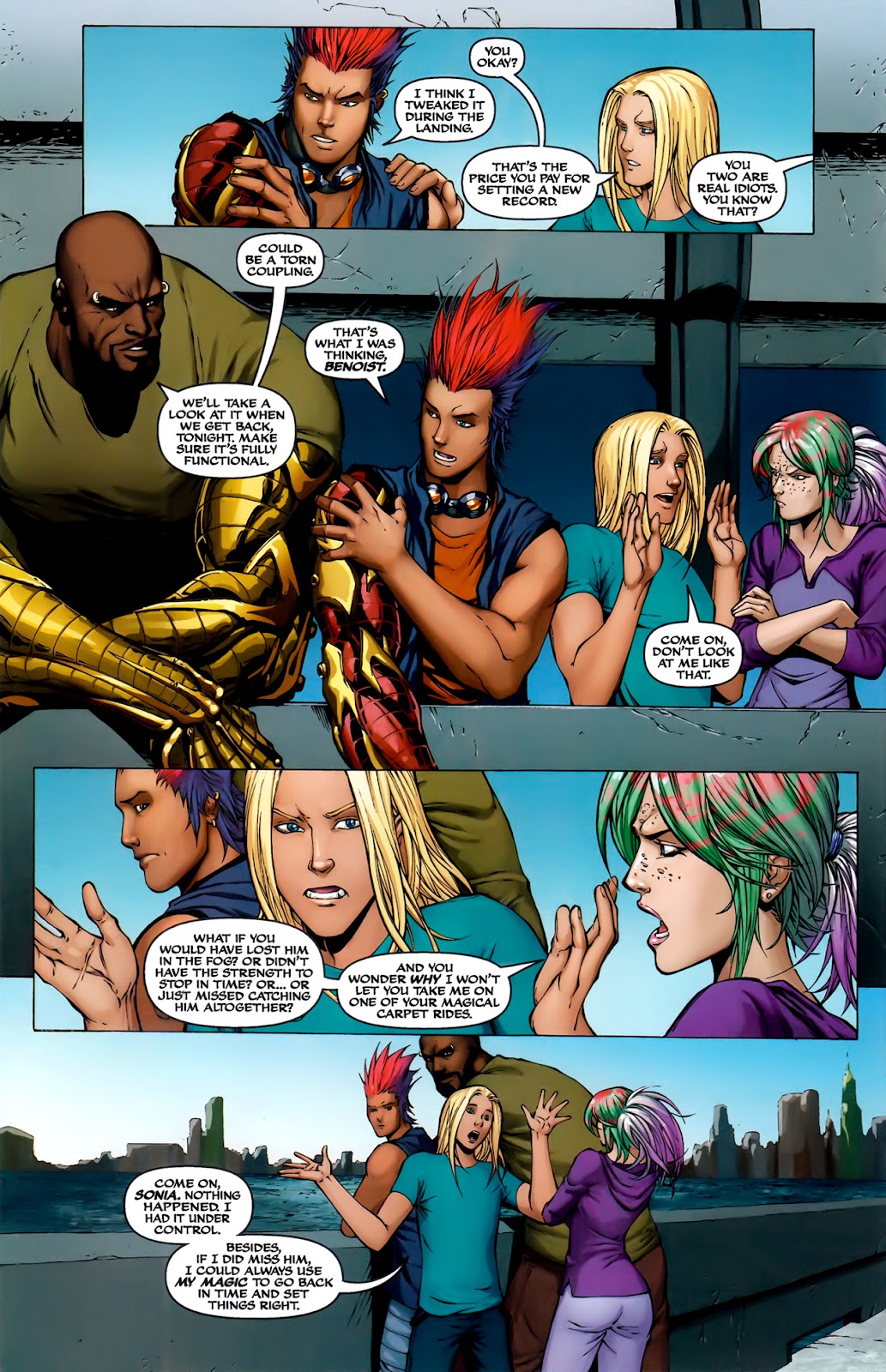 Michael Turner's Soulfire (2009) issue 0 - Page 12
