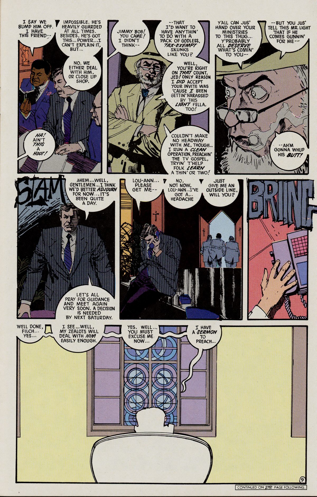 Read online The Shadow (1987) comic -  Issue #5 - 11