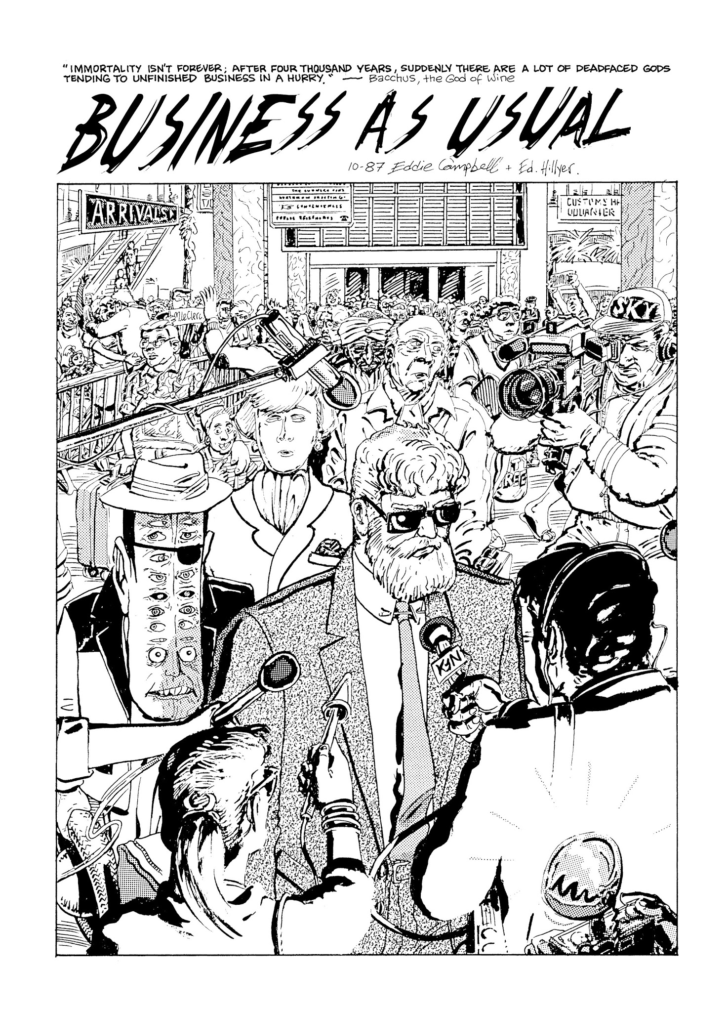 Read online Eddie Campbell's Bacchus comic -  Issue # TPB 1 - 106