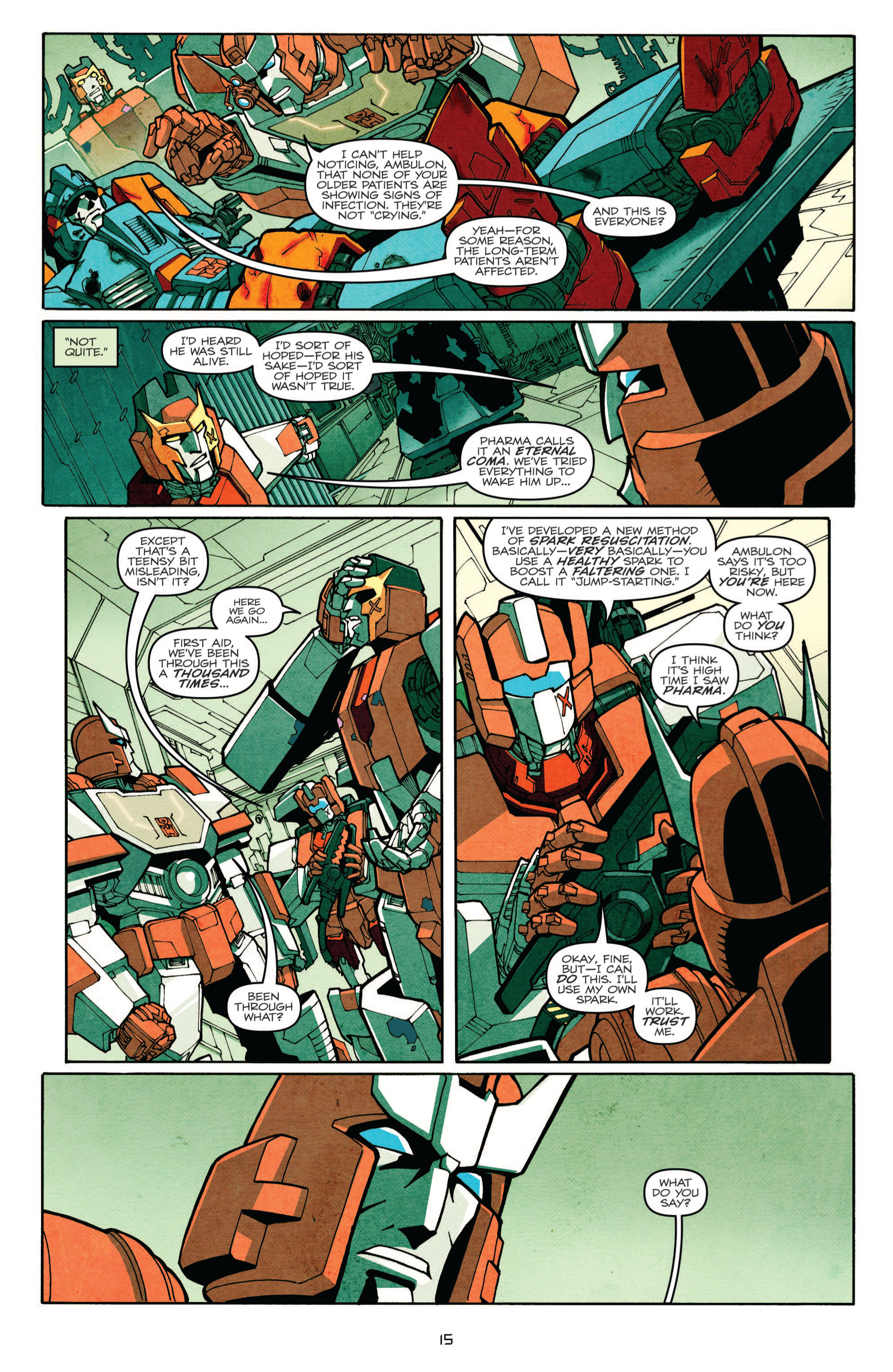 Read online The Transformers: More Than Meets The Eye comic -  Issue #4 - 17