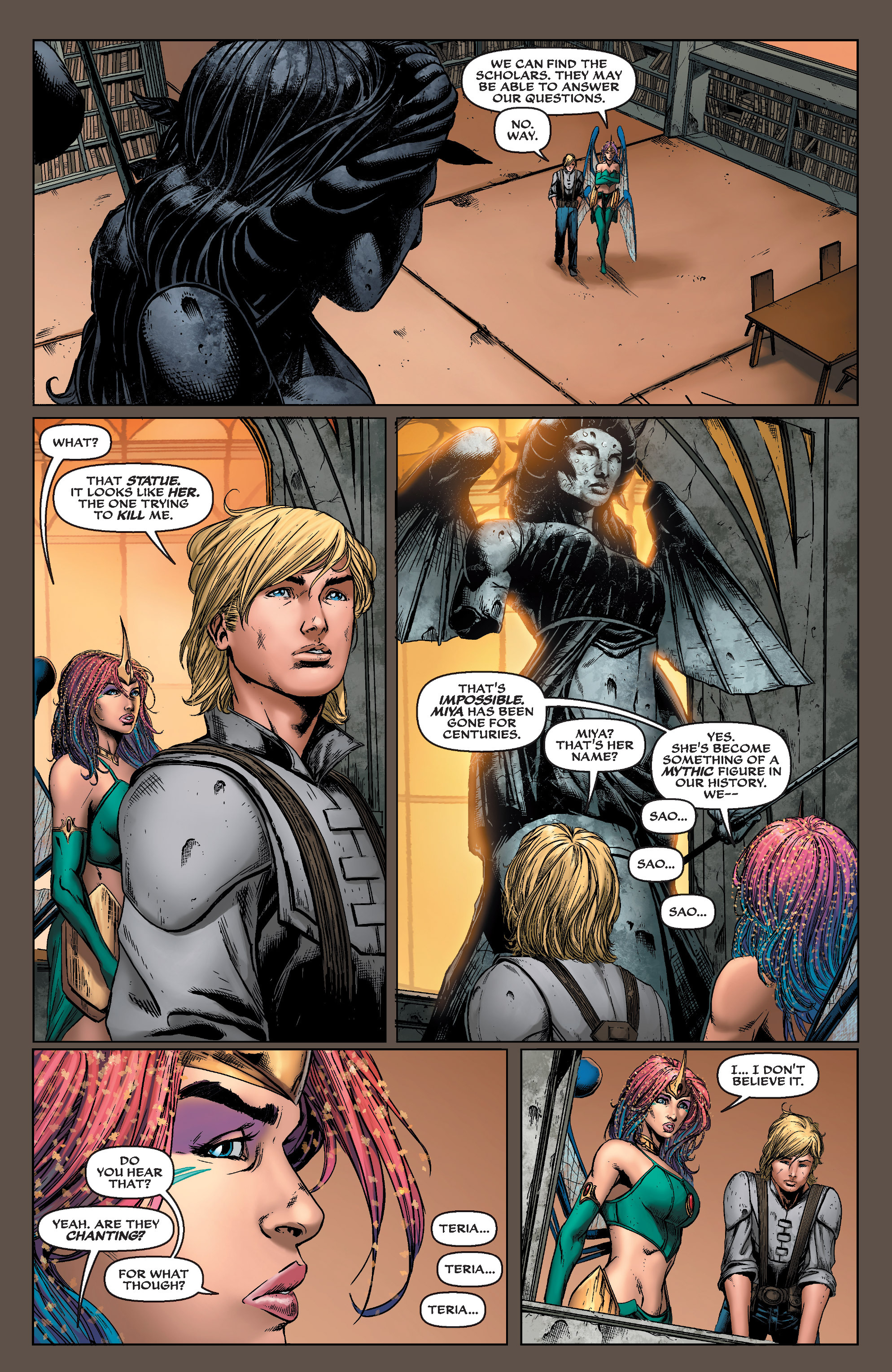 Read online Michael Turner's Soulfire (2011) comic -  Issue #6 - 9