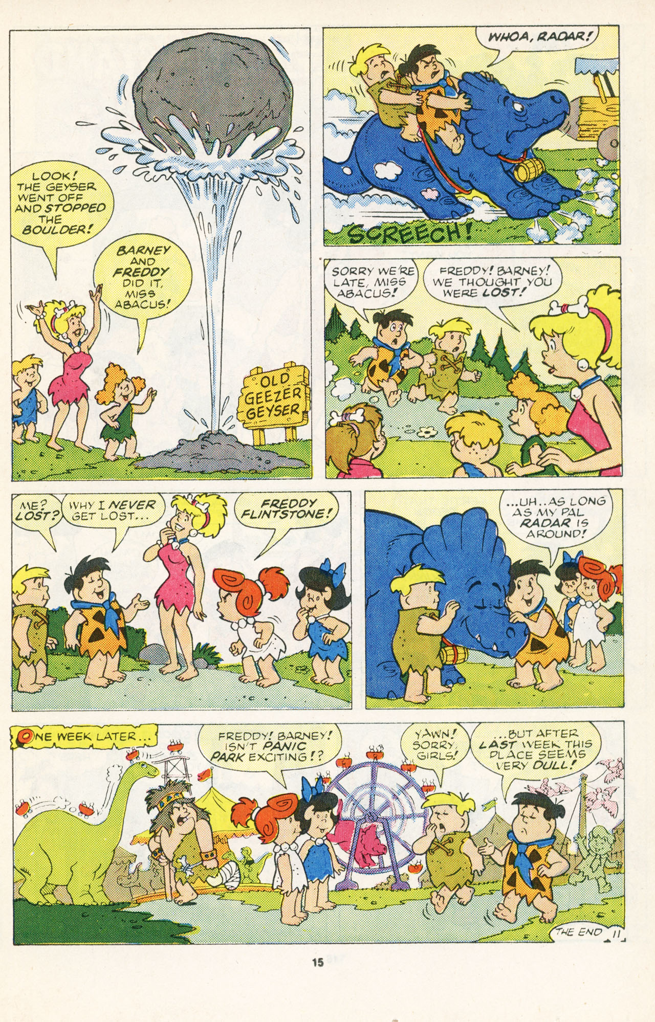 Read online The Flintstone Kids comic -  Issue #7 - 17