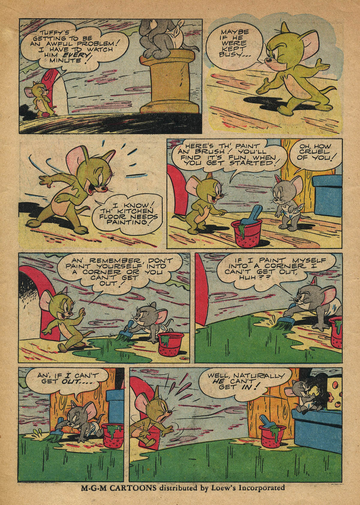 Read online Tom & Jerry Comics comic -  Issue #64 - 15