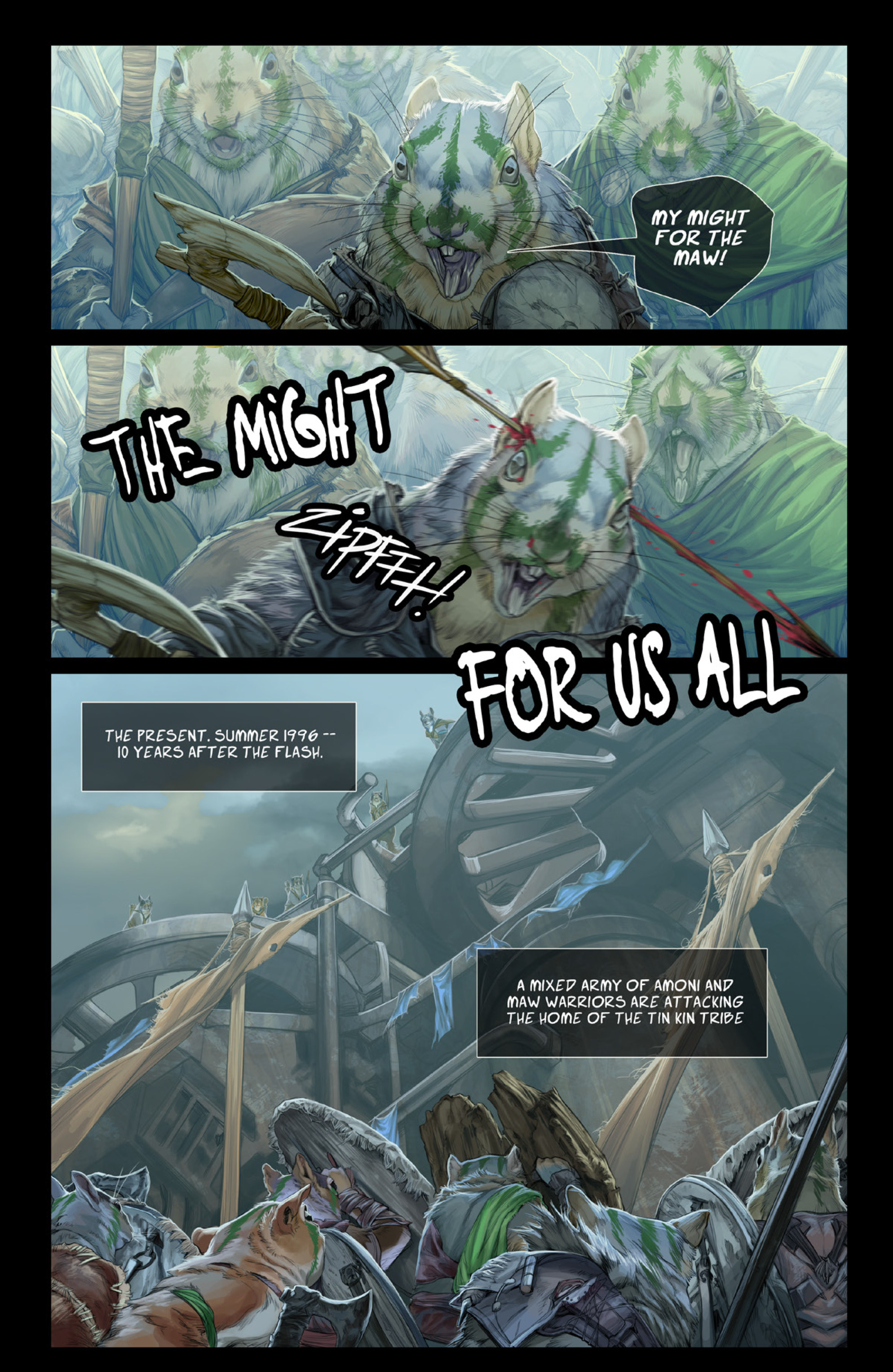 Read online Squarriors (2016) comic -  Issue #4 - 7