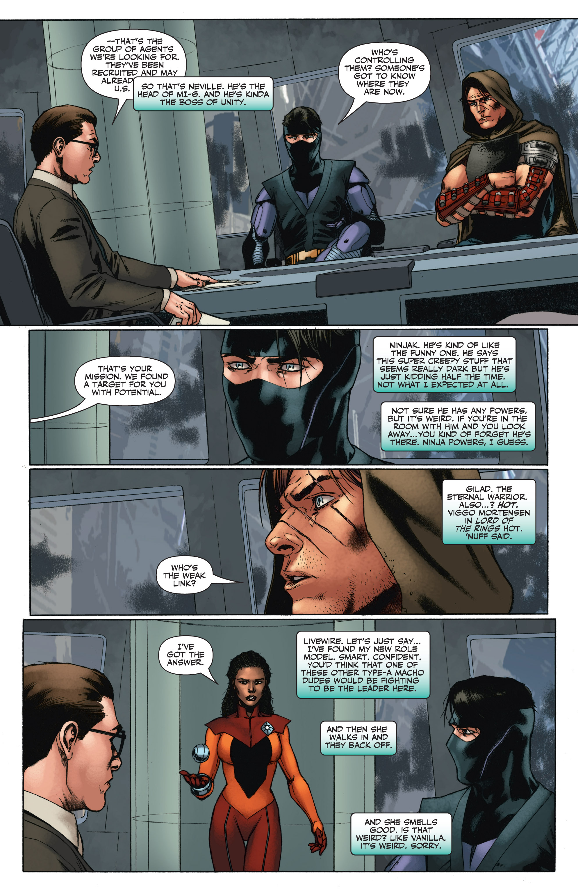 Read online Unity (2013) comic -  Issue #13 - 12