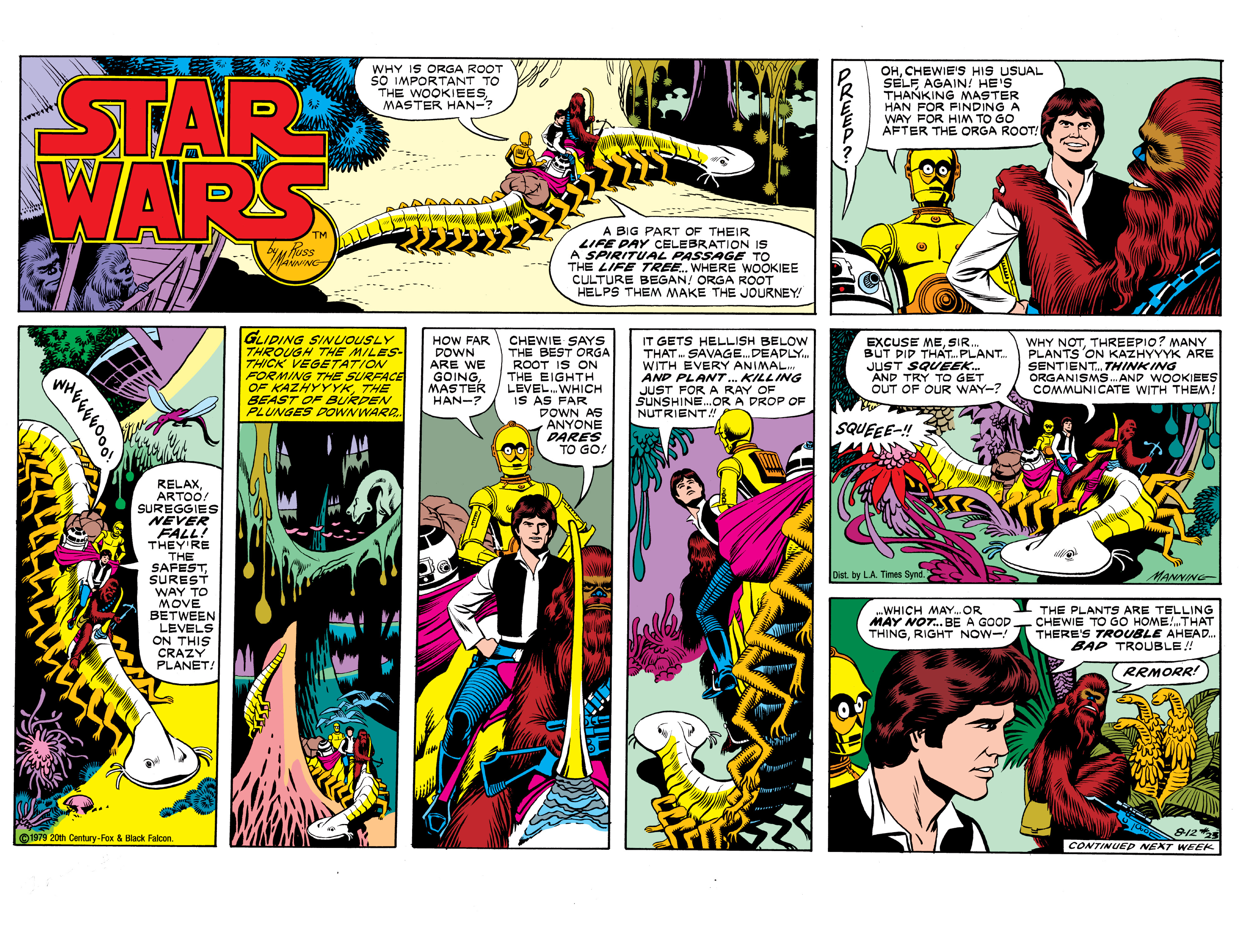 Read online Star Wars Legends: The Newspaper Strips - Epic Collection comic -  Issue # TPB (Part 1) - 30