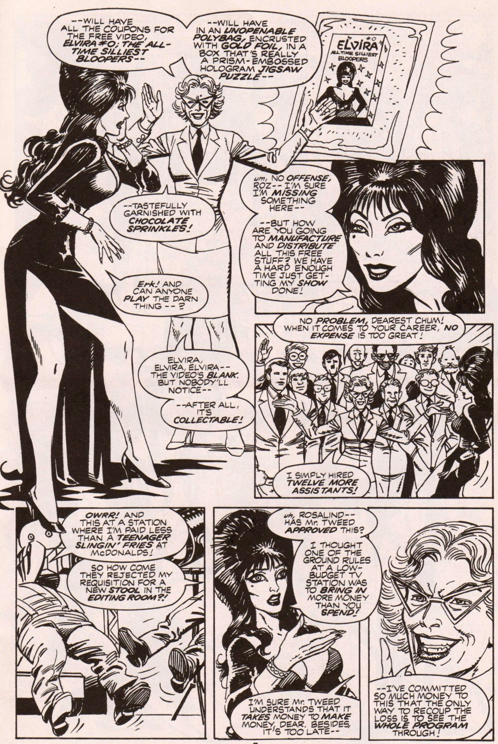 Read online Elvira, Mistress of the Dark comic -  Issue #7 - 9