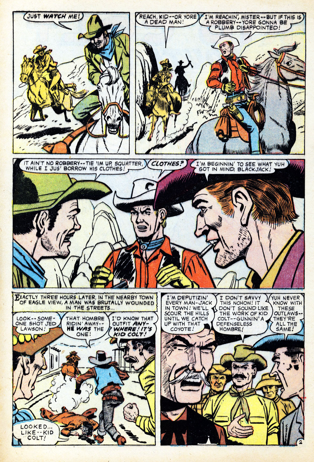 Read online Gunsmoke Western comic -  Issue #45 - 4