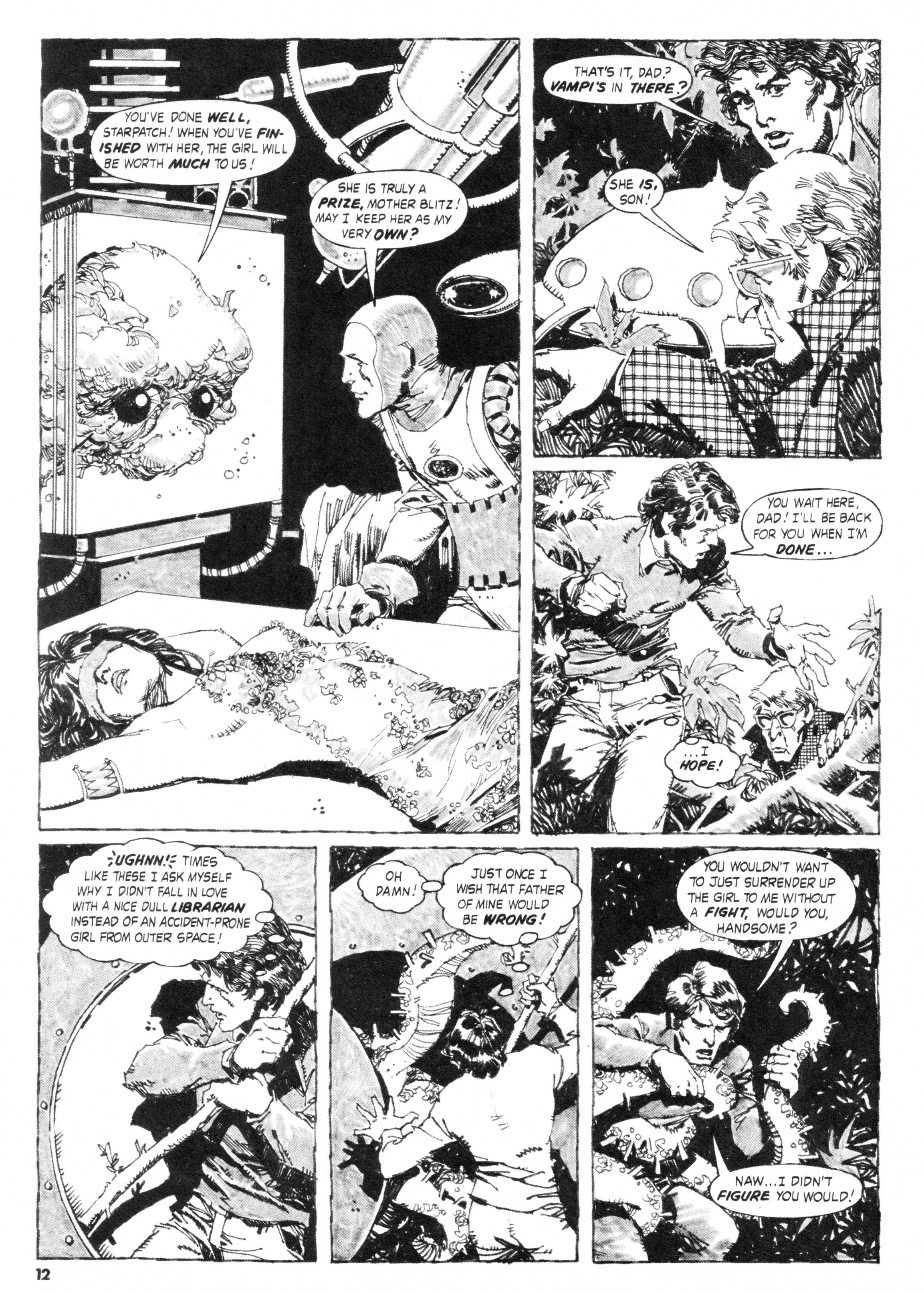 Read online Vampirella (1969) comic -  Issue #62 - 12