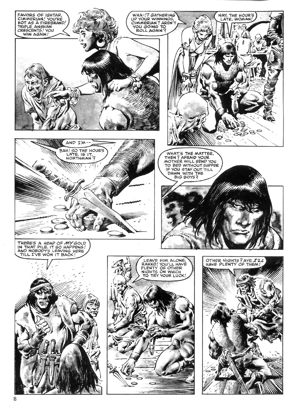 Read online The Savage Sword Of Conan comic -  Issue #98 - 8