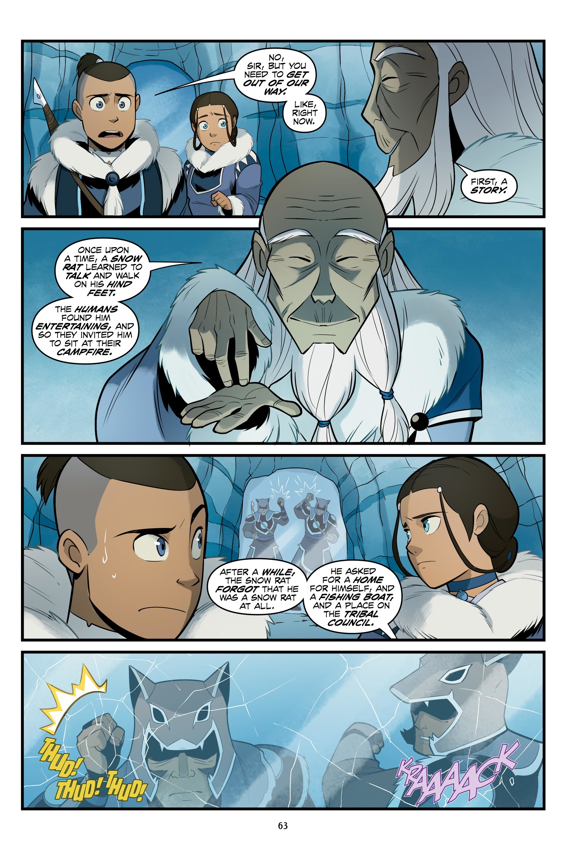 Read online Avatar: The Last Airbender--North and South Omnibus comic -  Issue # TPB (Part 1) - 62