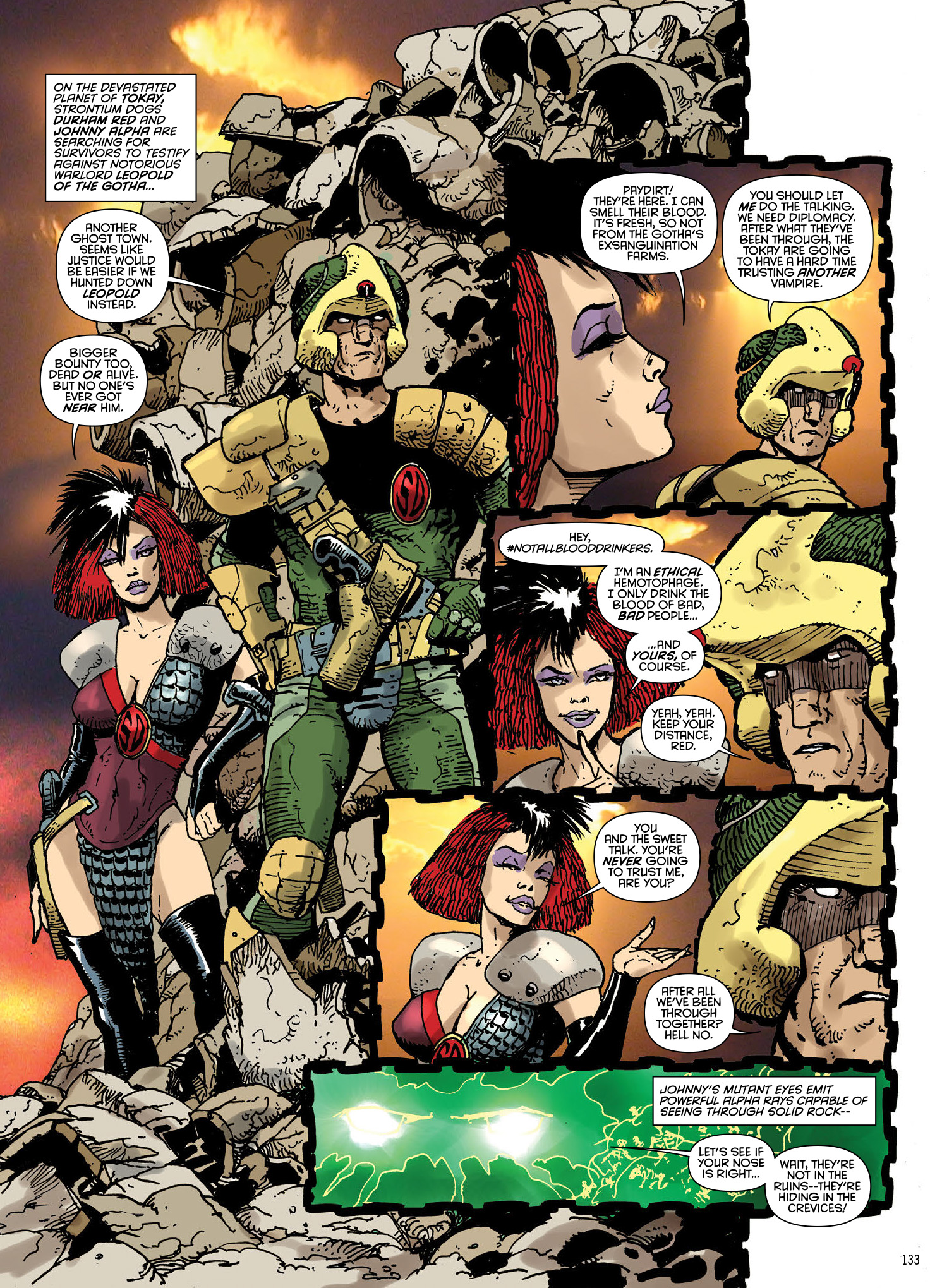 Read online Strontium Dog: Repo Men comic -  Issue # TPB - 135