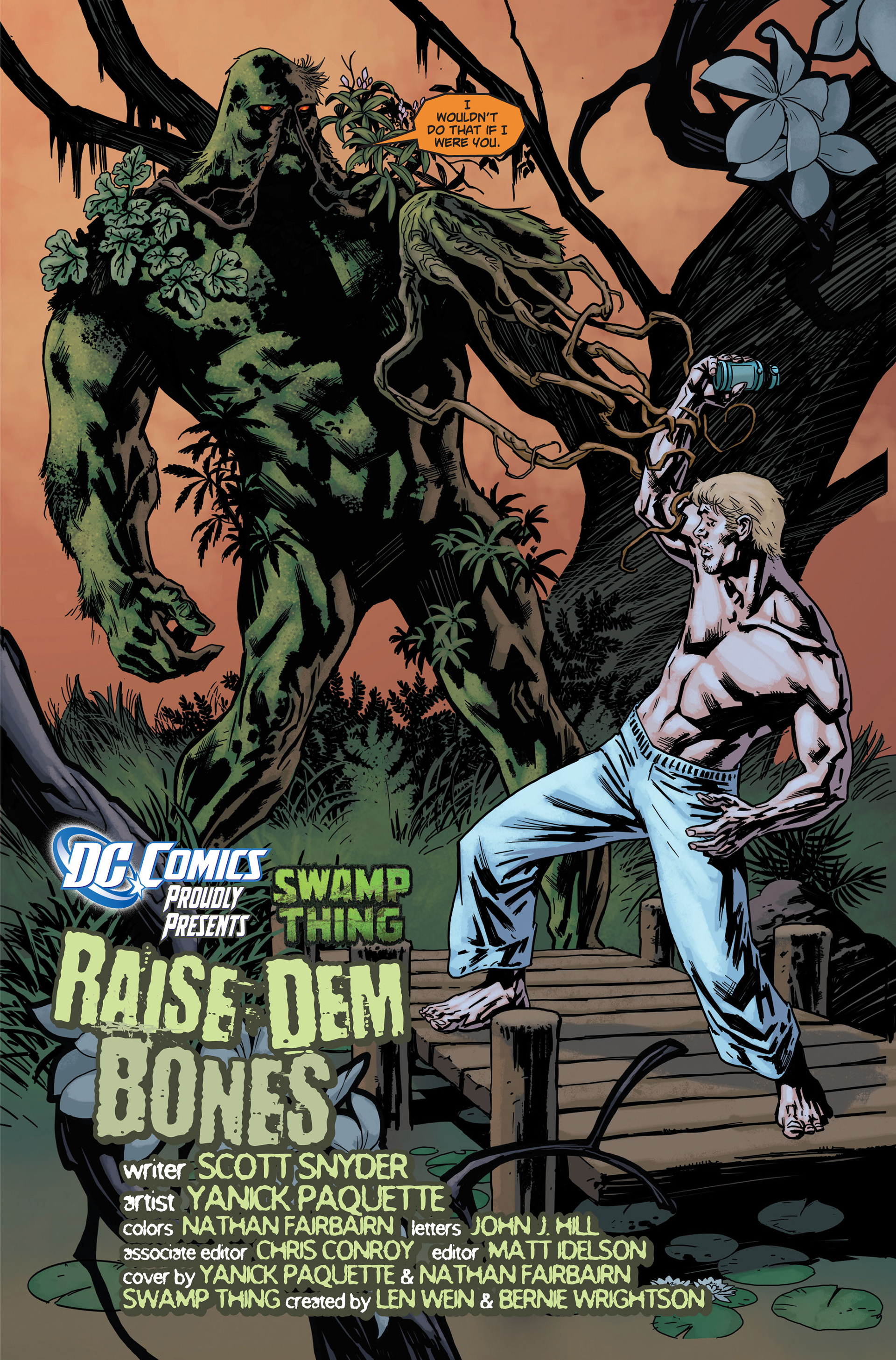 Read online Swamp Thing (2011) comic -  Issue #1 - 23