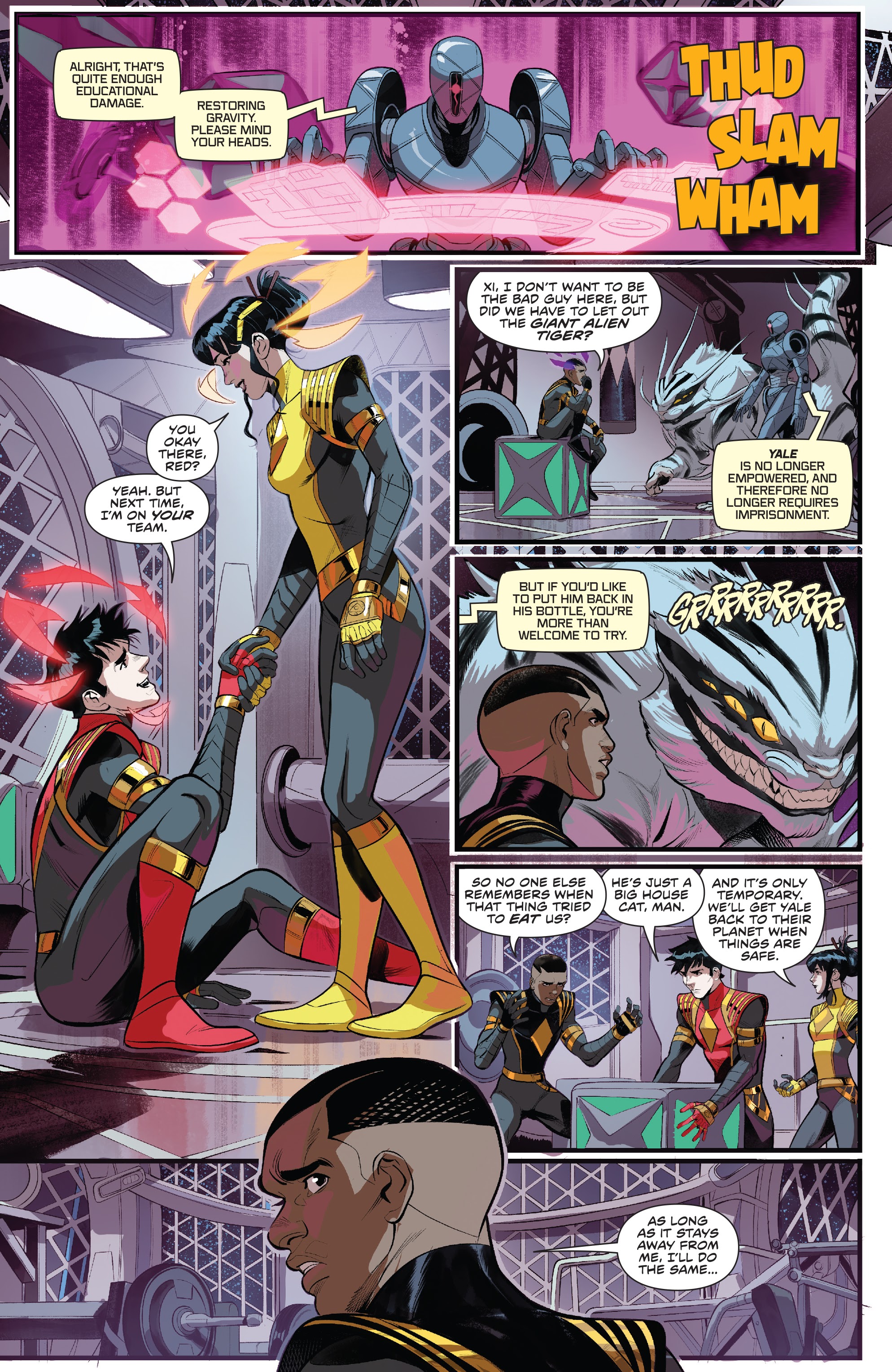 Read online Power Rangers comic -  Issue #1 - 5