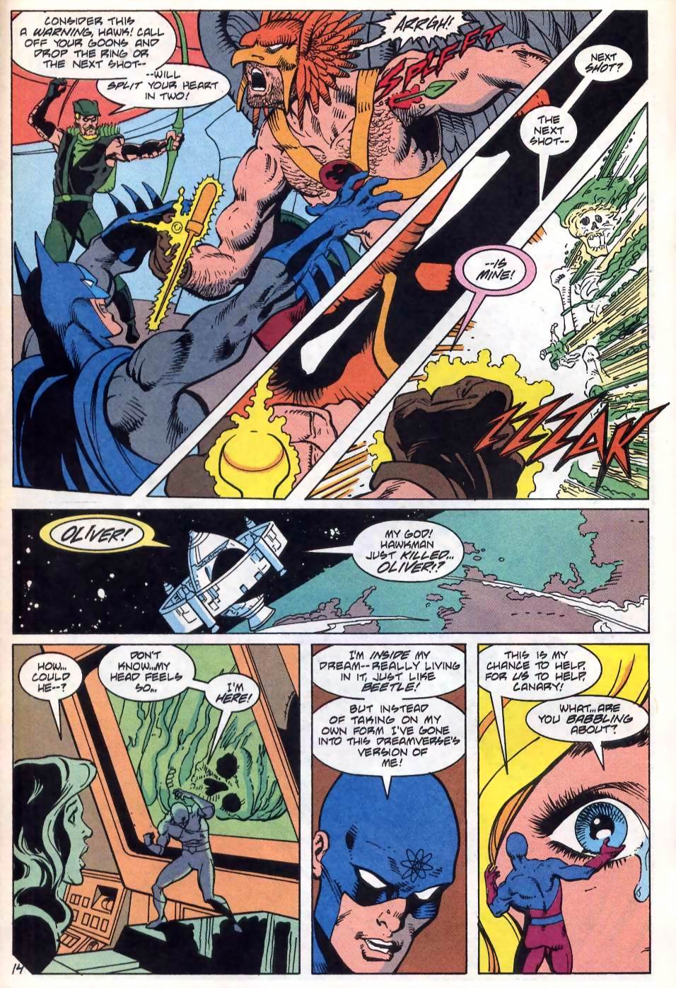 Read online Justice League America comic -  Issue #75 - 16