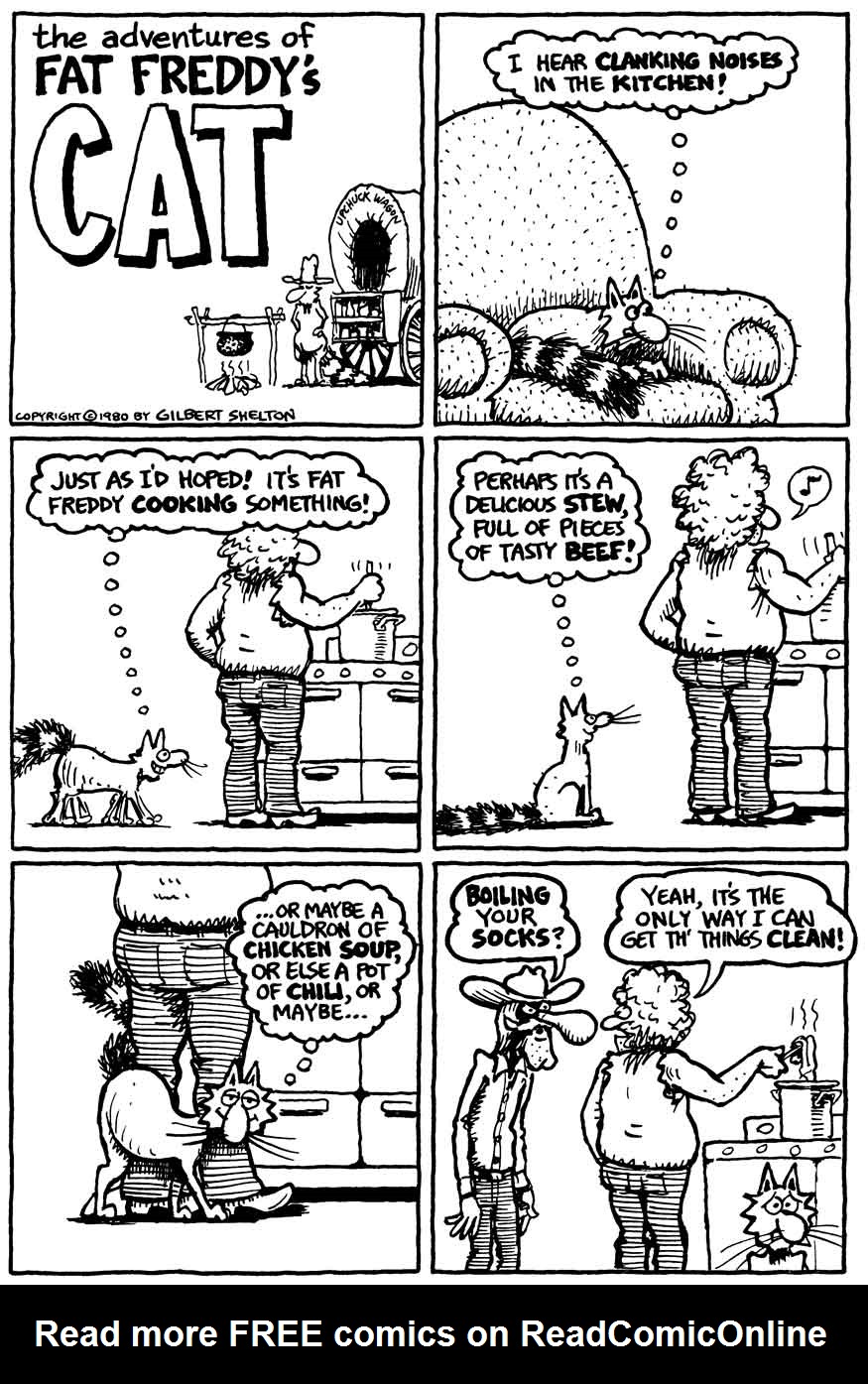 Read online The Fabulous Furry Freak Brothers comic -  Issue #6 - 51