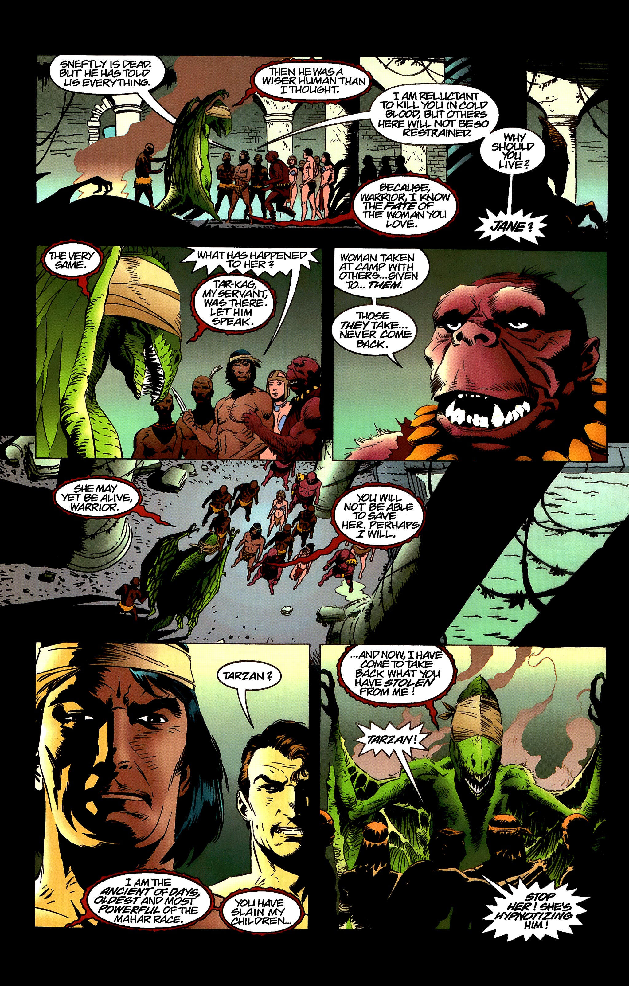 Read online Tarzan vs. Predator at the Earth's Core comic -  Issue #3 - 23