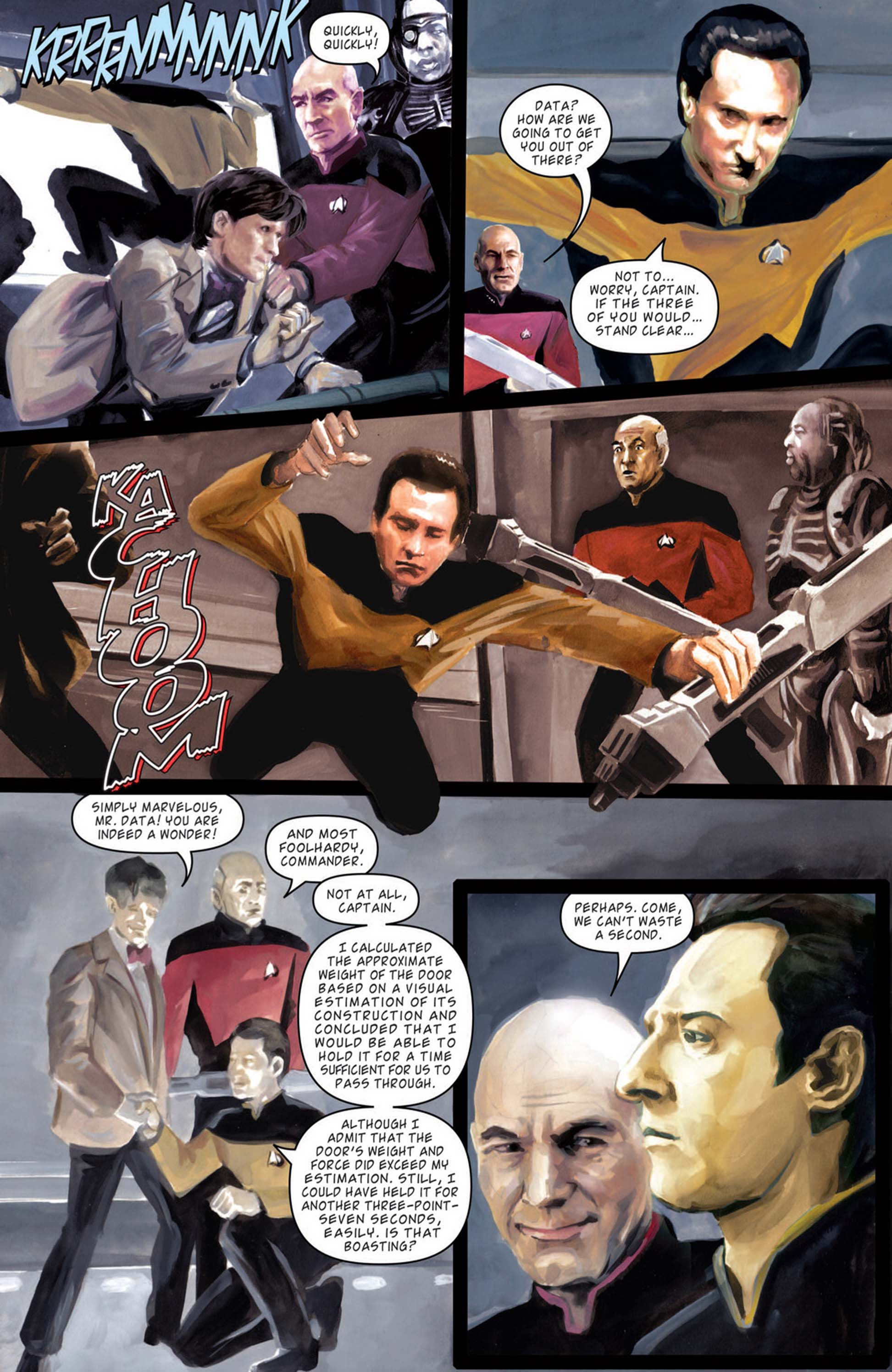 Read online Star Trek: The Next Generation/Doctor Who: Assimilation² comic -  Issue #7 - 21