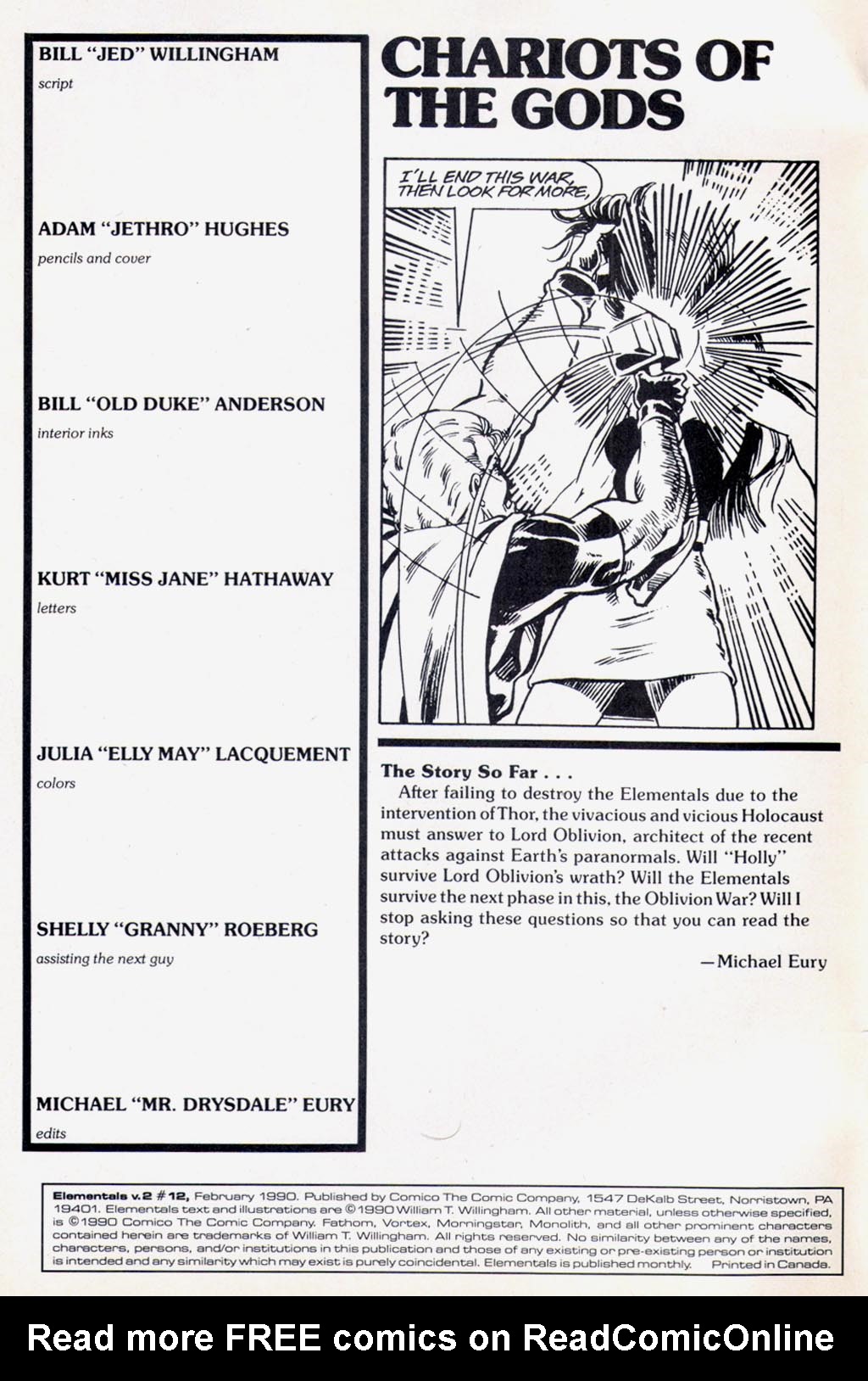 Read online Elementals (1989) comic -  Issue #12 - 2