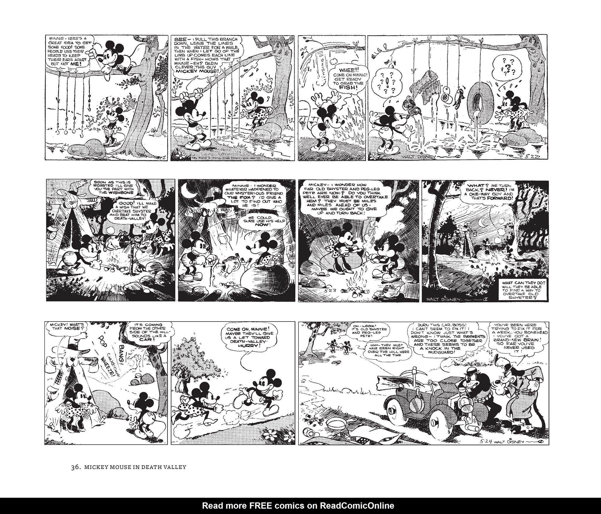 Read online Walt Disney's Mickey Mouse by Floyd Gottfredson comic -  Issue # TPB 1 (Part 1) - 36