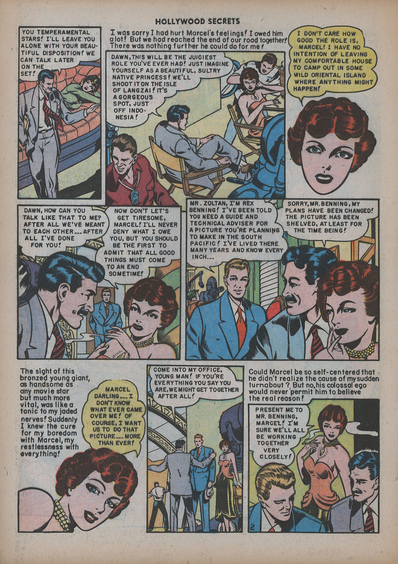 Read online Hollywood Secrets comic -  Issue #5 - 4