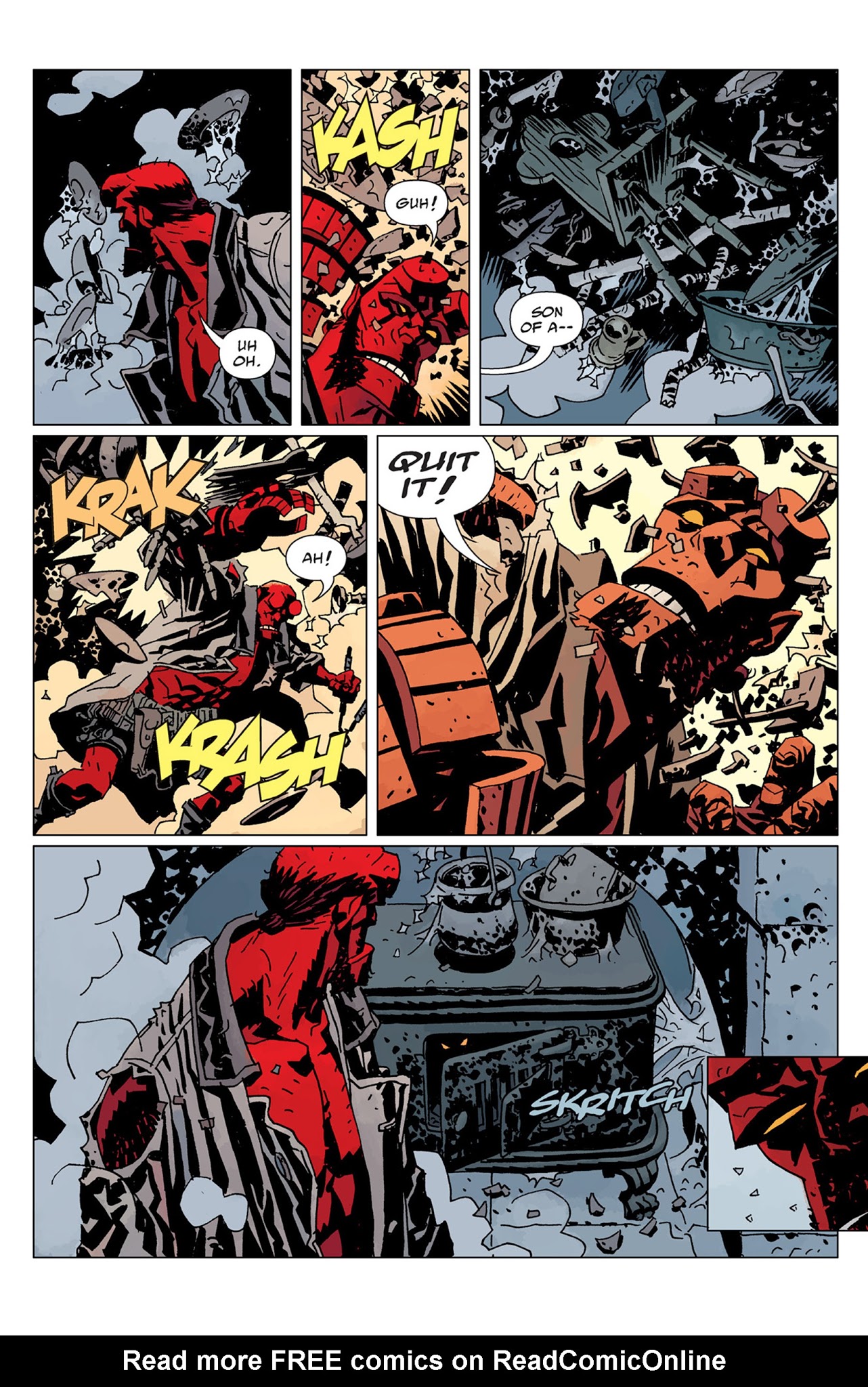Read online Hellboy: Darkness Calls comic -  Issue # TPB - 80