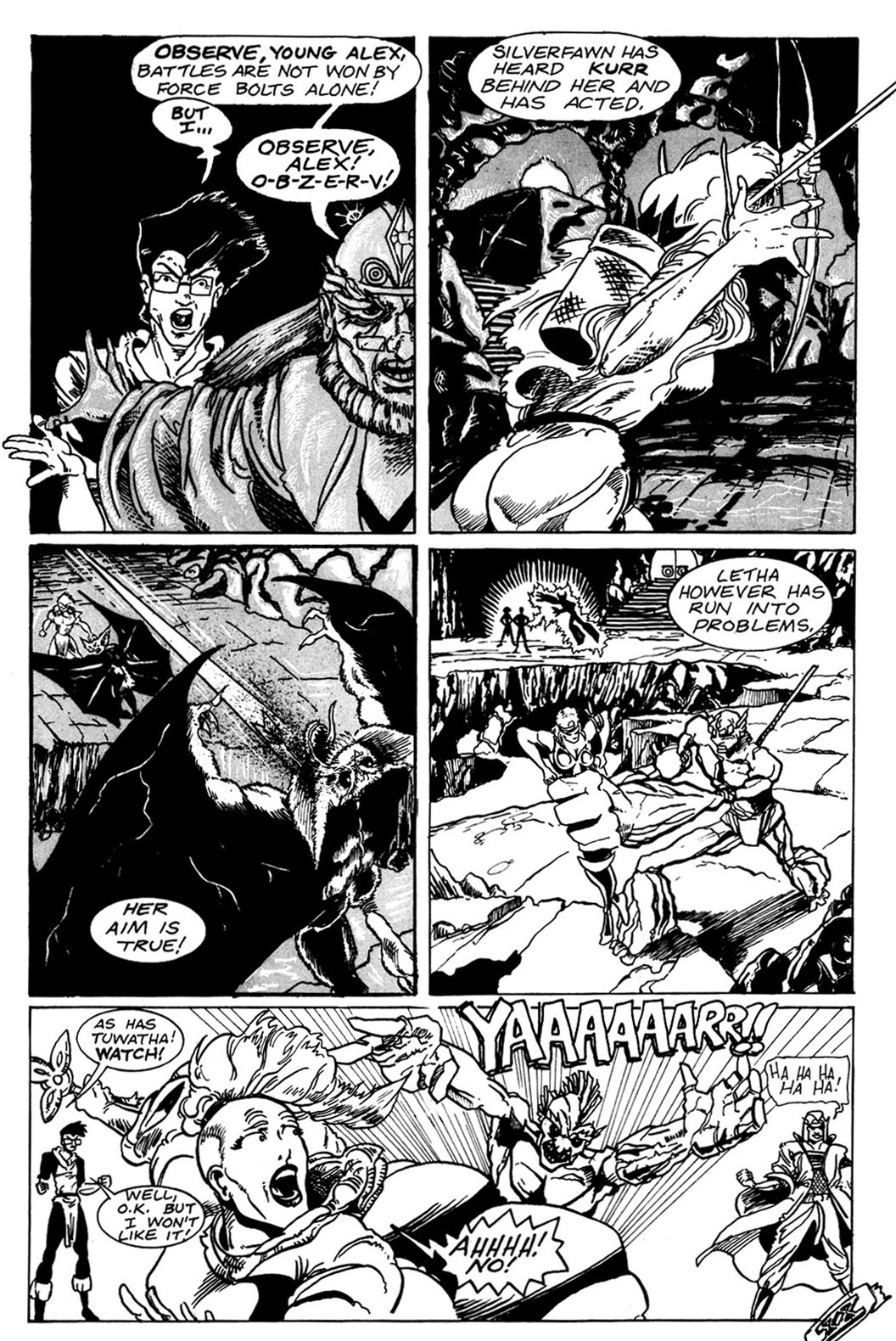 Read online The Realm (1986) comic -  Issue #19 - 22