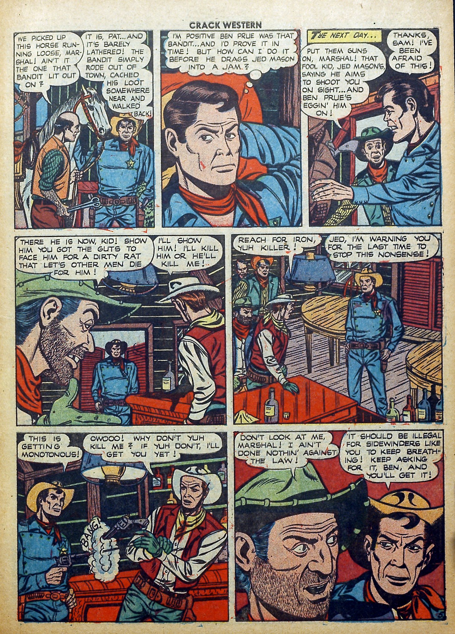 Read online Crack Western comic -  Issue #75 - 31