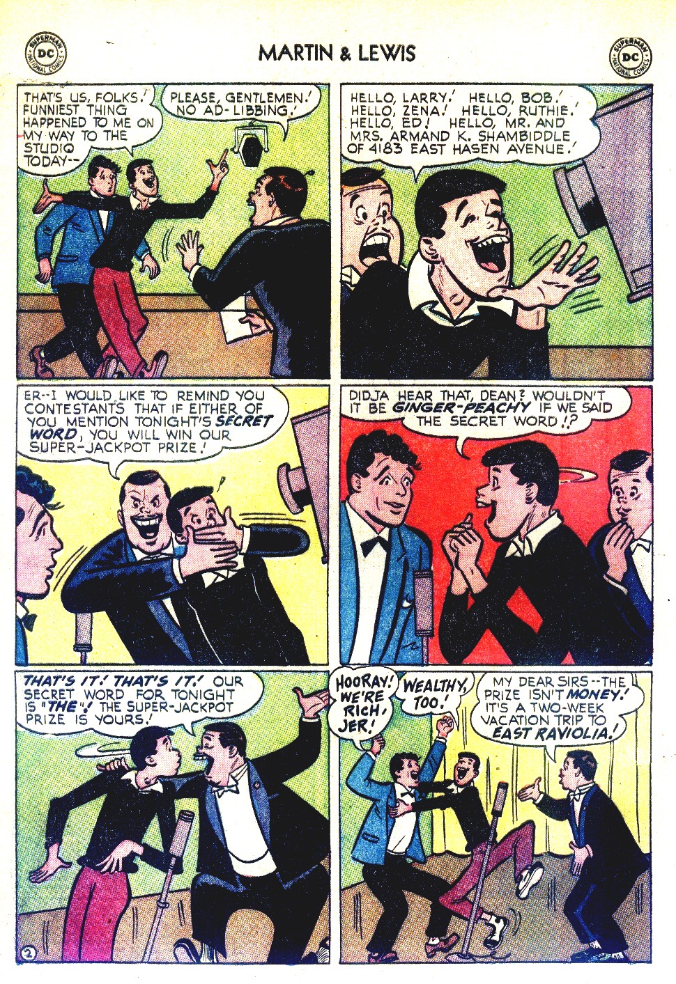 Read online The Adventures of Dean Martin and Jerry Lewis comic -  Issue #14 - 4