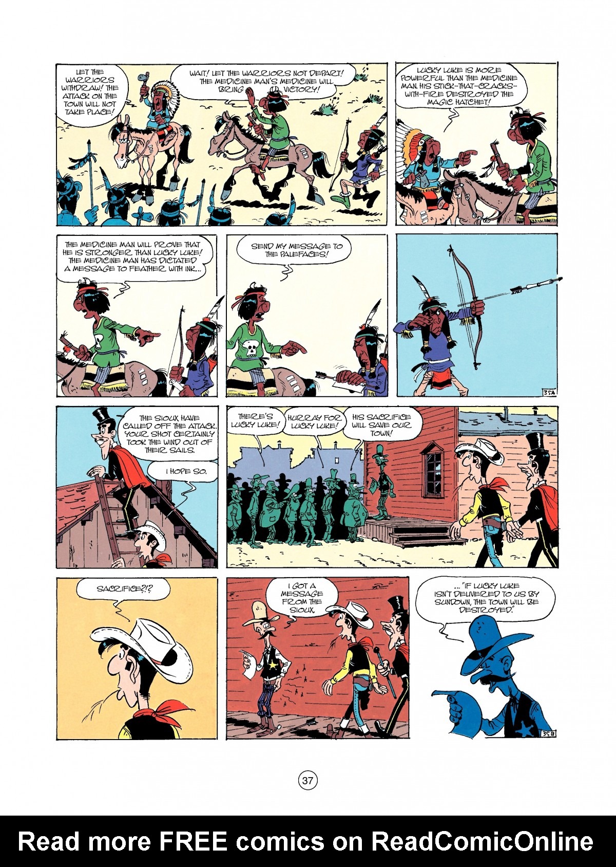 Read online A Lucky Luke Adventure comic -  Issue #37 - 37