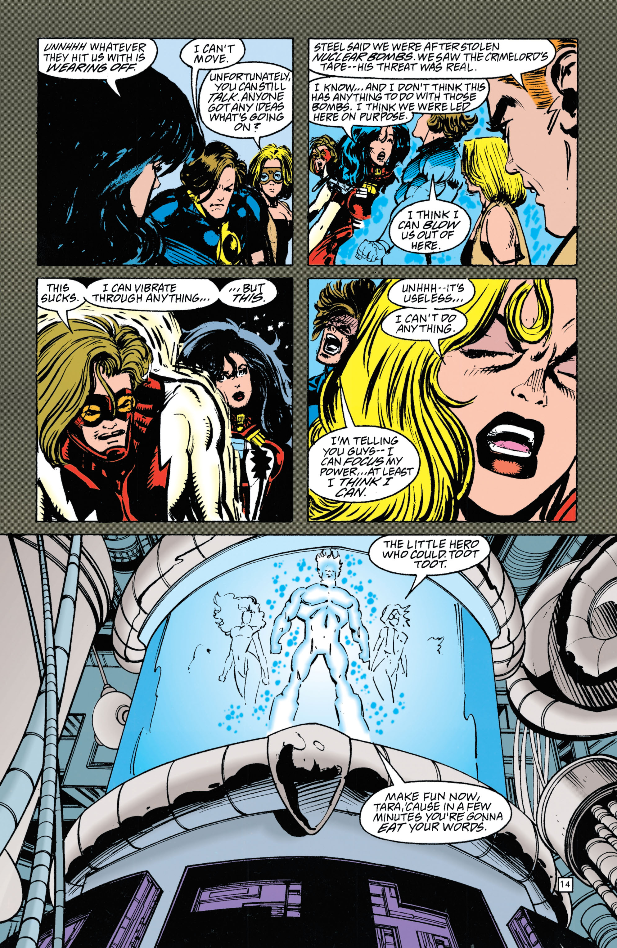 Read online The New Titans (1988) comic -  Issue #122 - 14