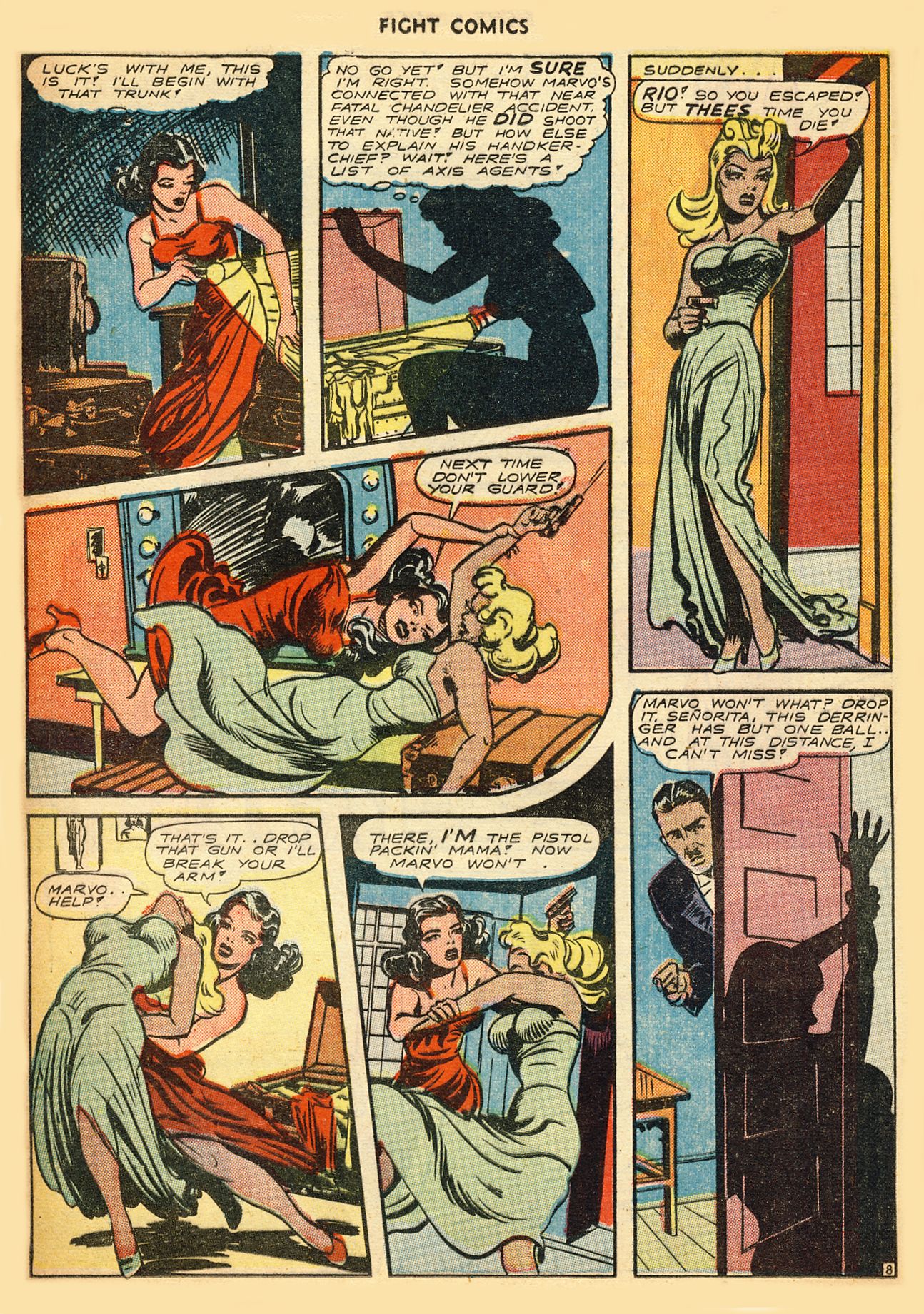 Read online Fight Comics comic -  Issue #31 - 20