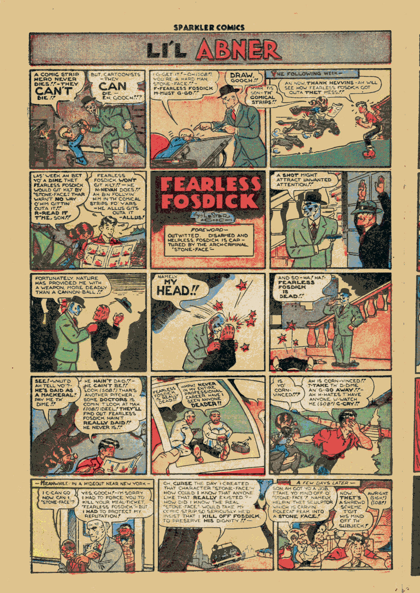 Read online Sparkler Comics comic -  Issue #58 - 34
